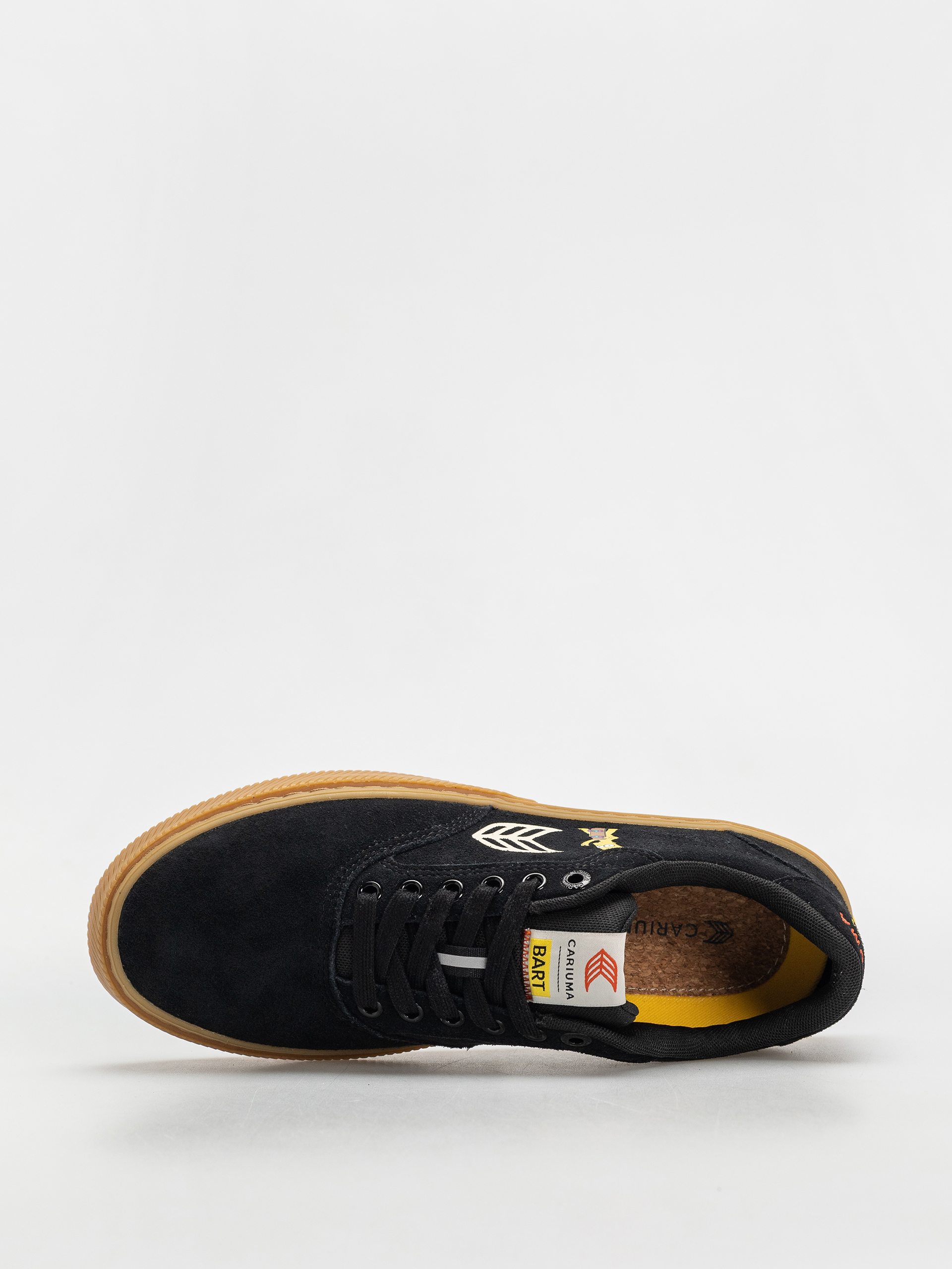 Boty Cariuma Simpsons Naioca (black suede bart skateboard)