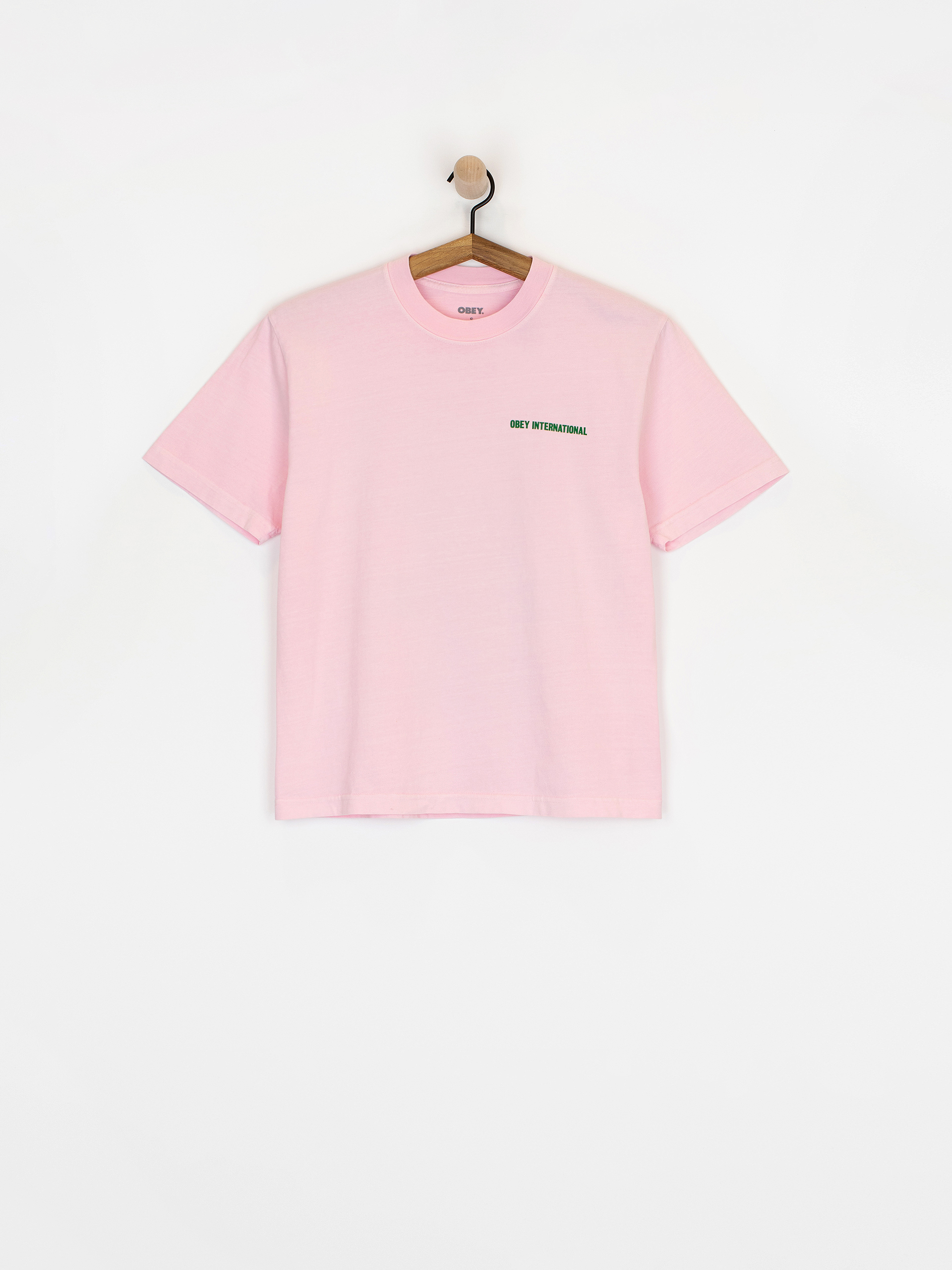 Tričko OBEY International Cities Wmn (pigment cradle pink)