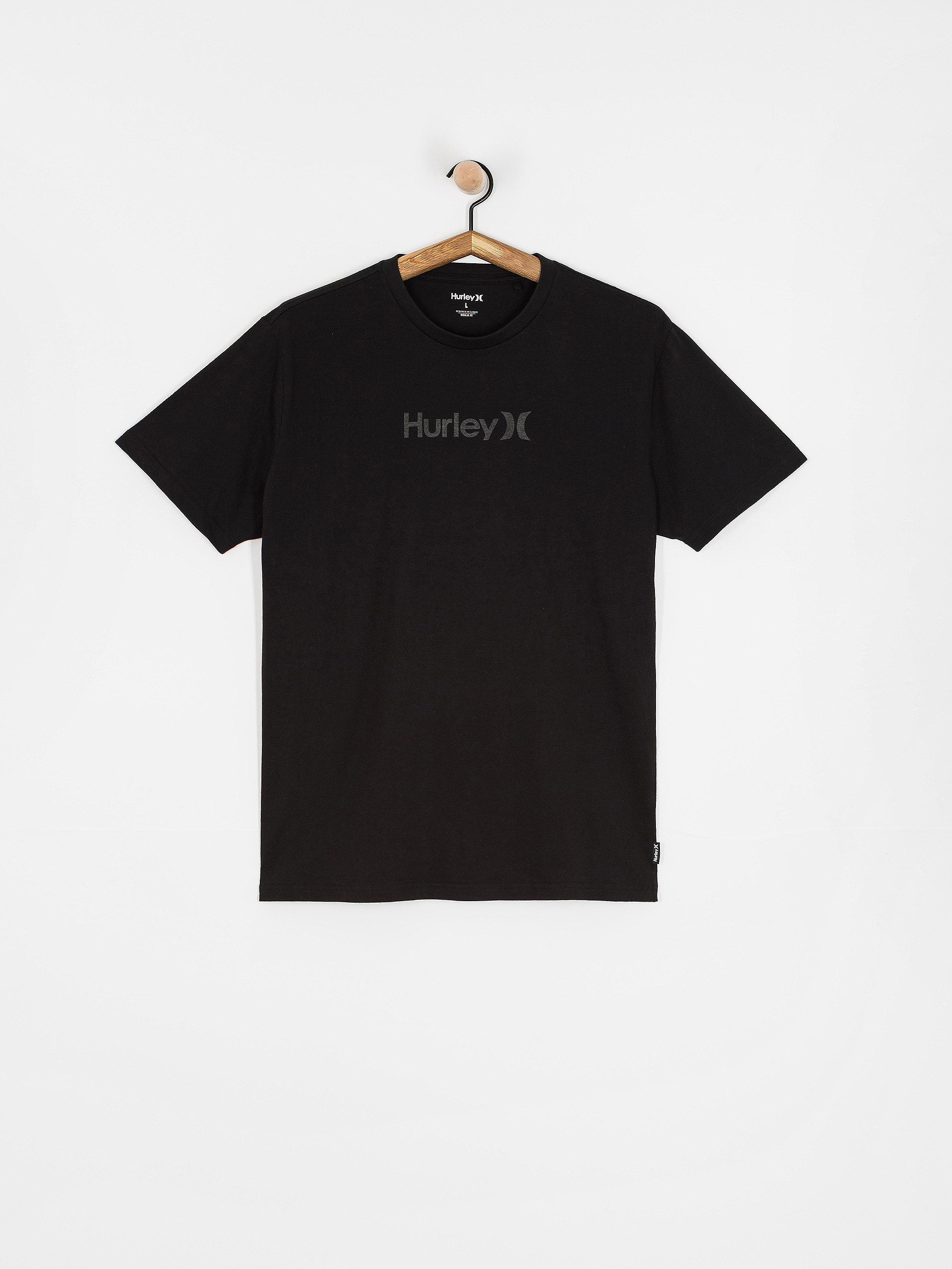Tričko Hurley Organic One&Only (black gray)