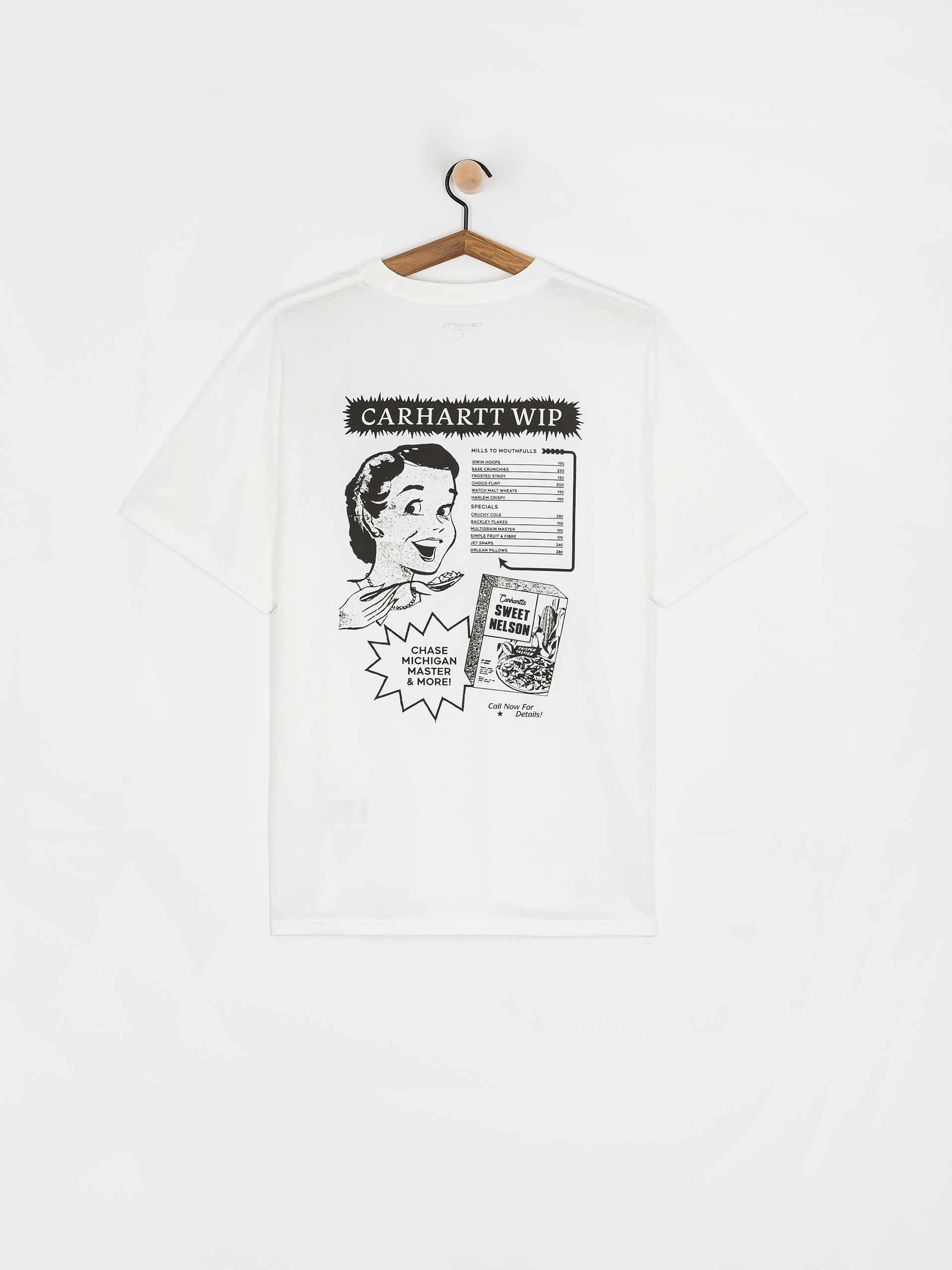Tričko Carhartt WIP Catalogue (white/black)