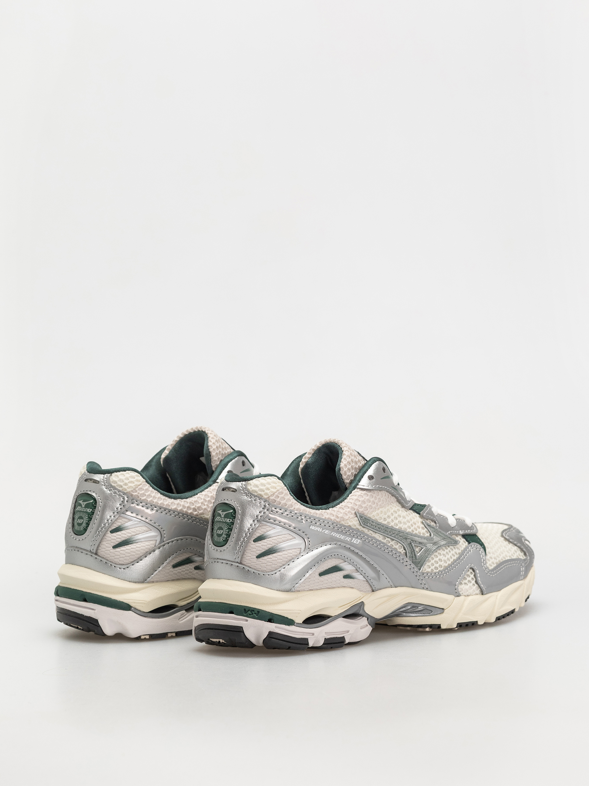 Boty Mizuno Wave Rider 10 (snow white/slate/bistro green)