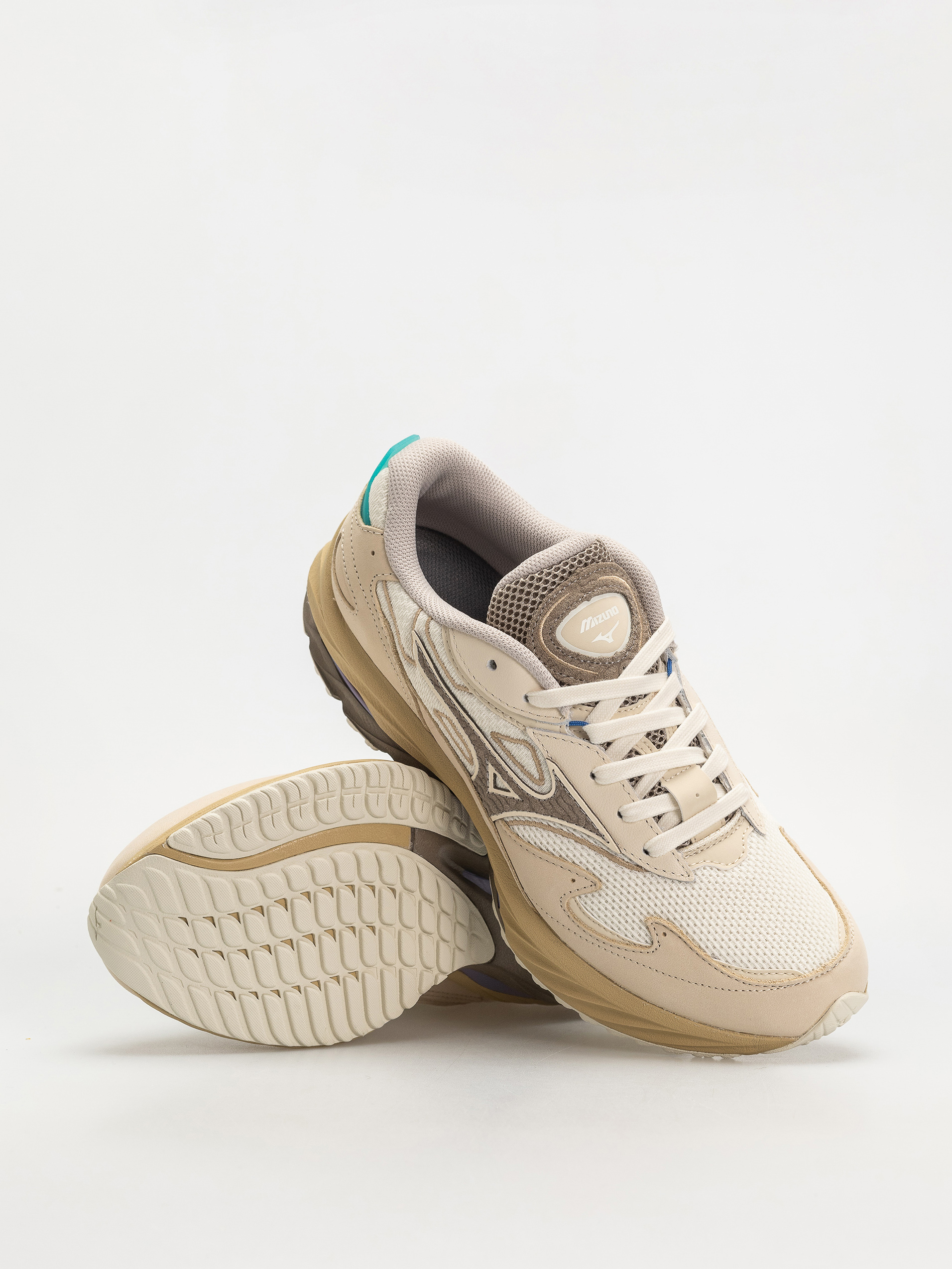 Boty Mizuno Wave Rider Βeta Premium (summer sand/vintage khaki/cedar)