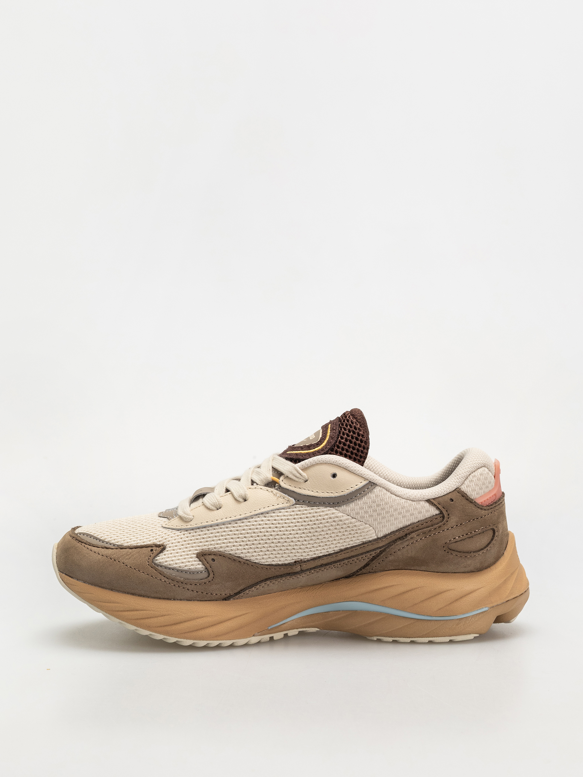 Boty Mizuno Wave Rider Βeta Premium (vintage khaki/chicory coffee/lantana)