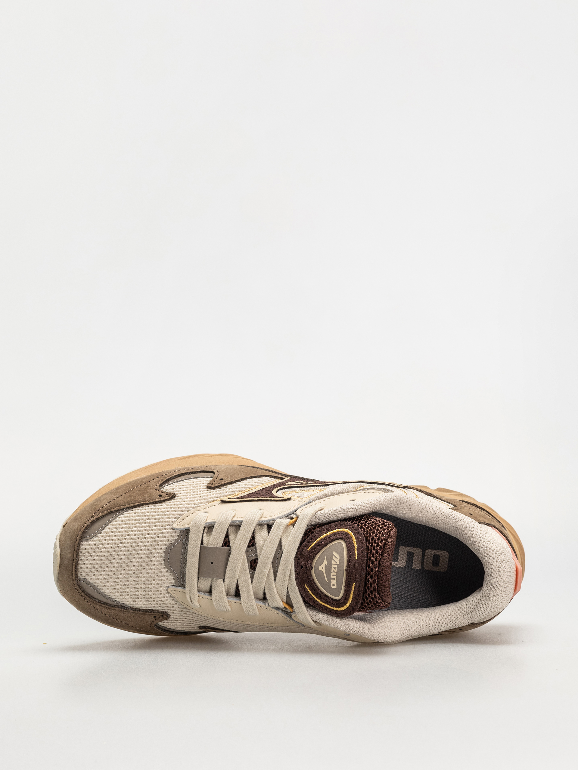Boty Mizuno Wave Rider Βeta Premium (vintage khaki/chicory coffee/lantana)