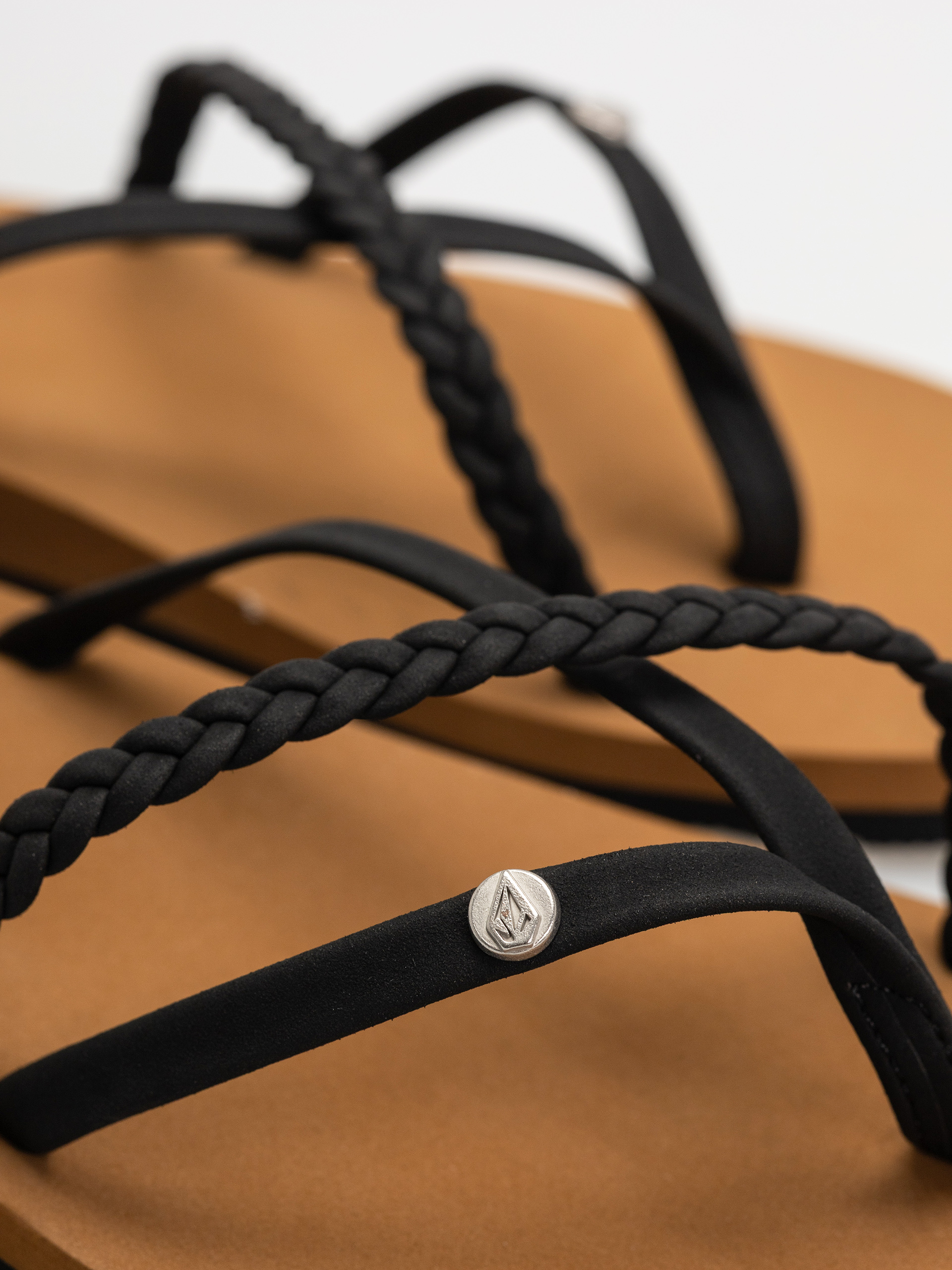 Plážovky Volcom Thrills II Wmn (black)