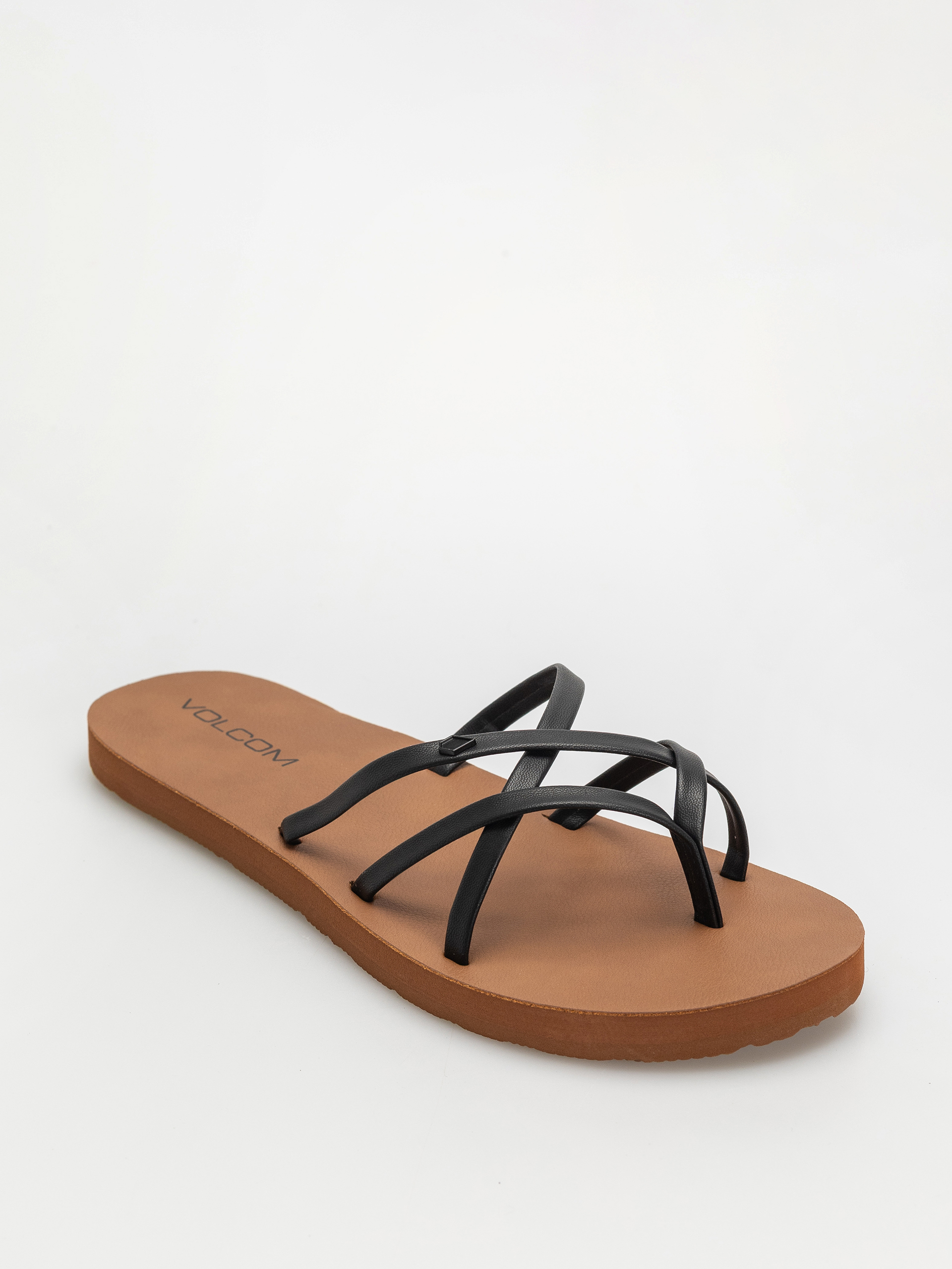 Plážovky Volcom New School II Wmn (black)