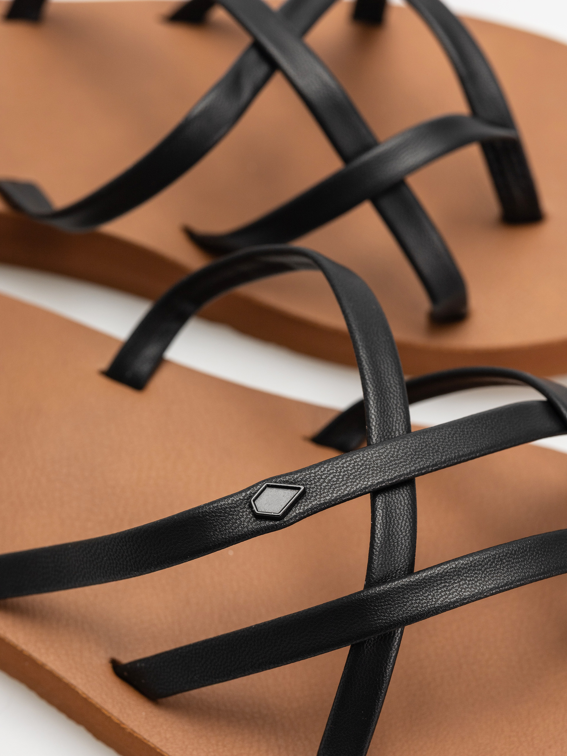 Plážovky Volcom New School II Wmn (black)