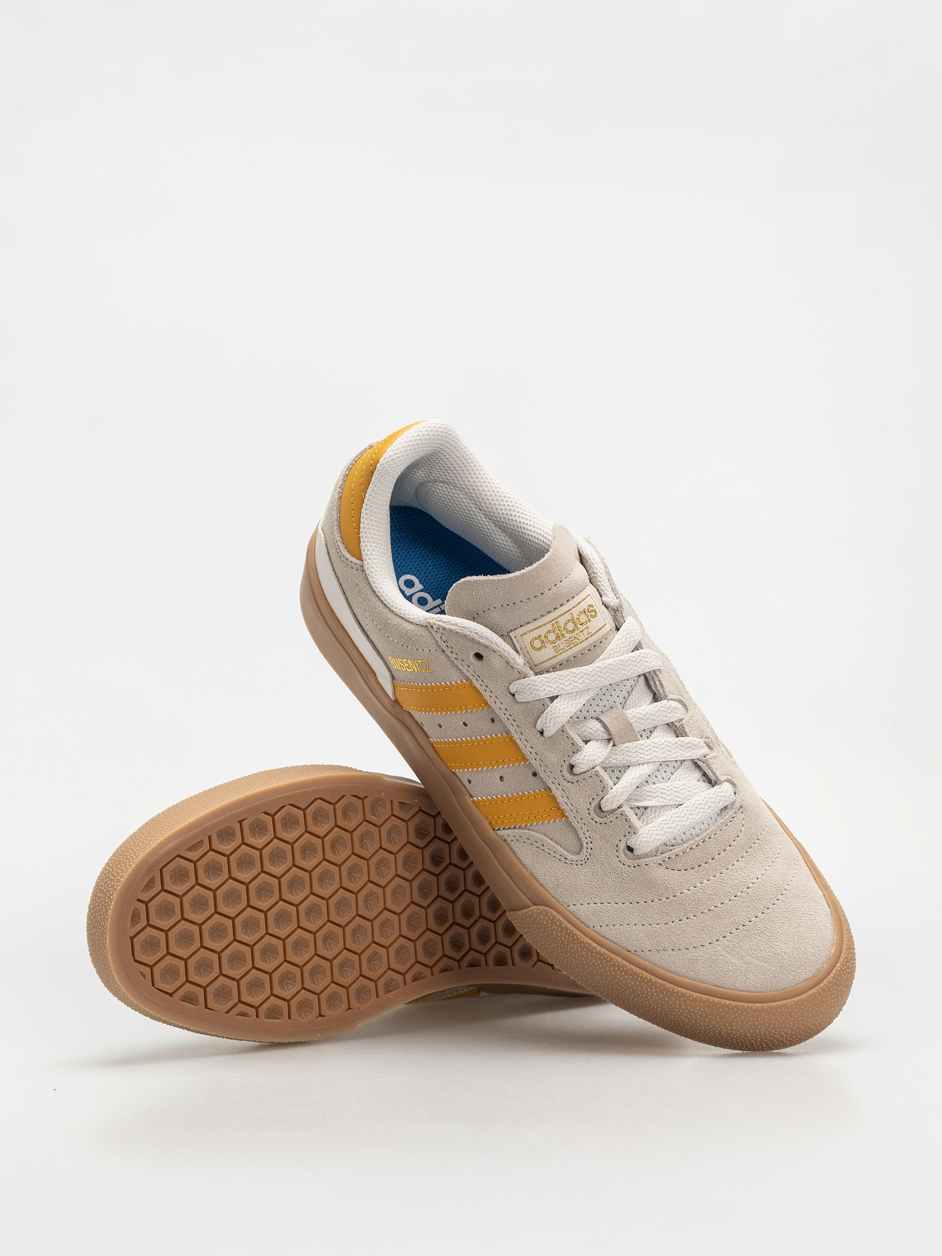Boty adidas Busenitz Vulc II (crywht/preyel/goldmt)