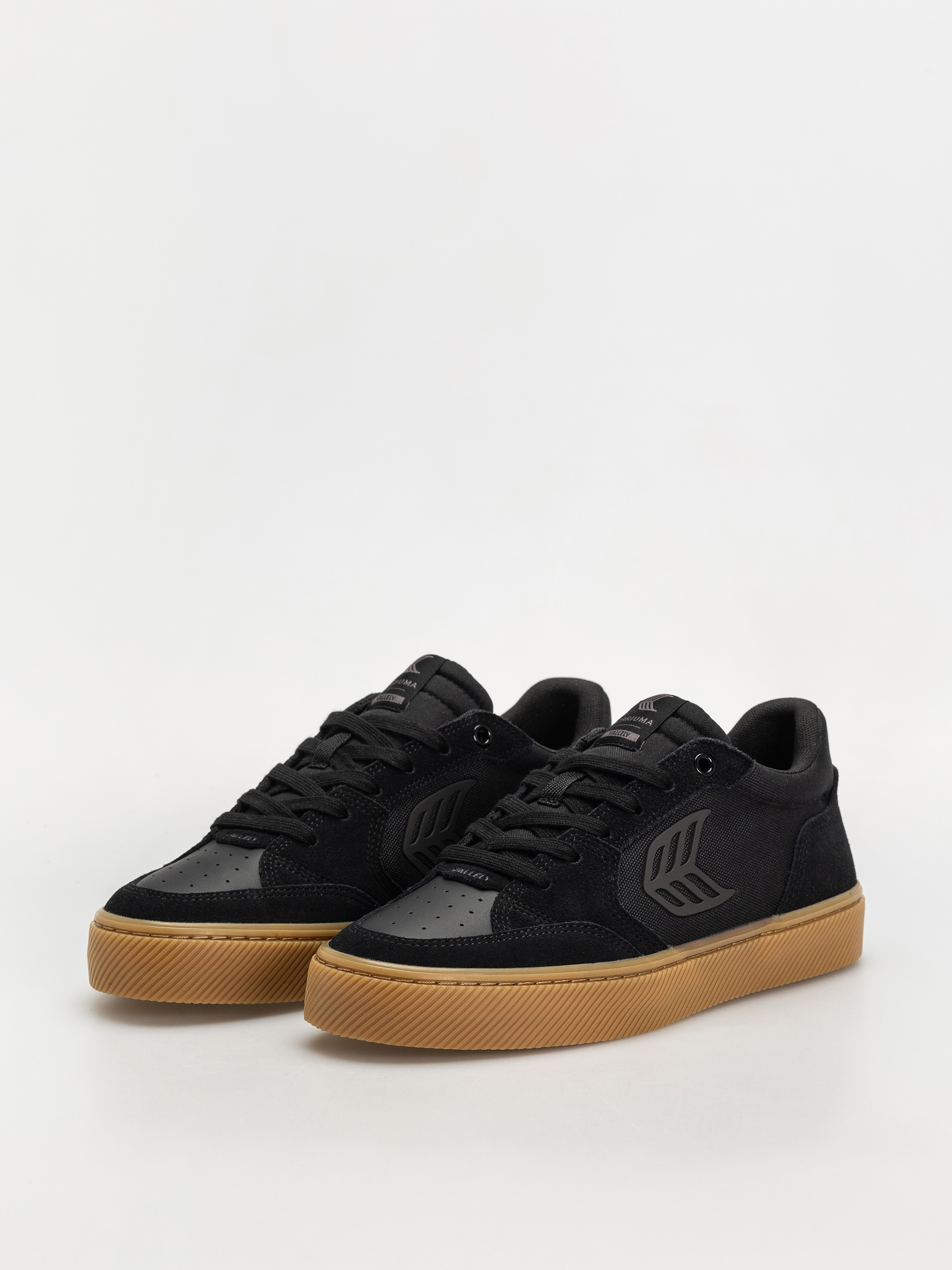 Boty Cariuma Vallely Pro (gum black suede and cordura ash grey logo)