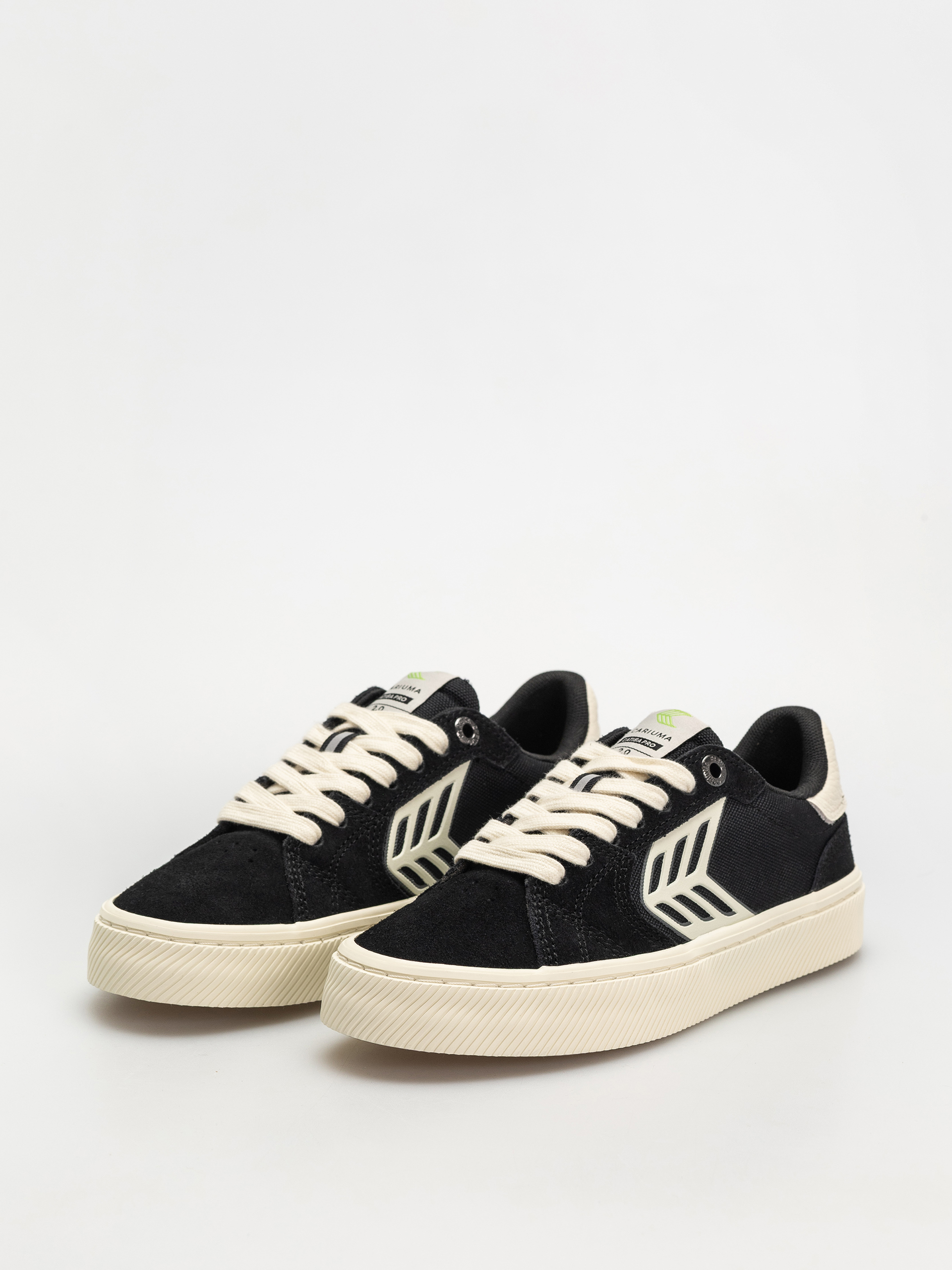 Boty Cariuma Catiba Pro 2.0 Wmn (black suede and cordura ivory logo)