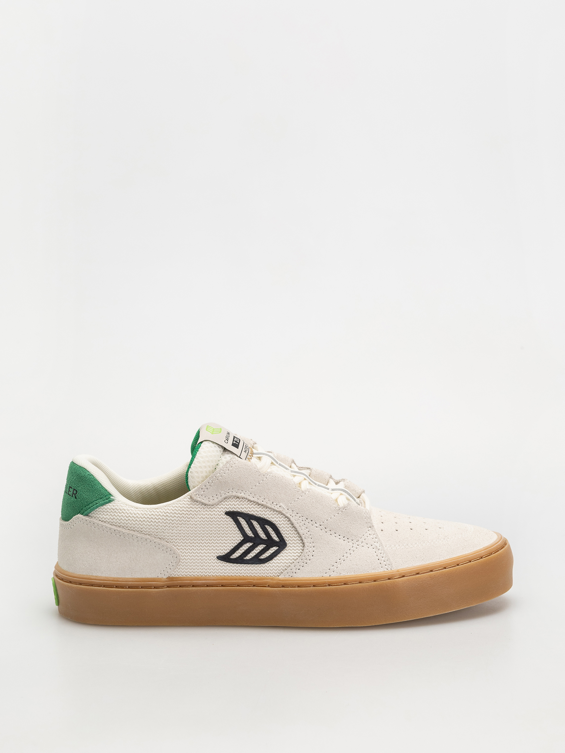 Boty Cariuma T20 Pro (gum smoke white suede and mesh black logo green)