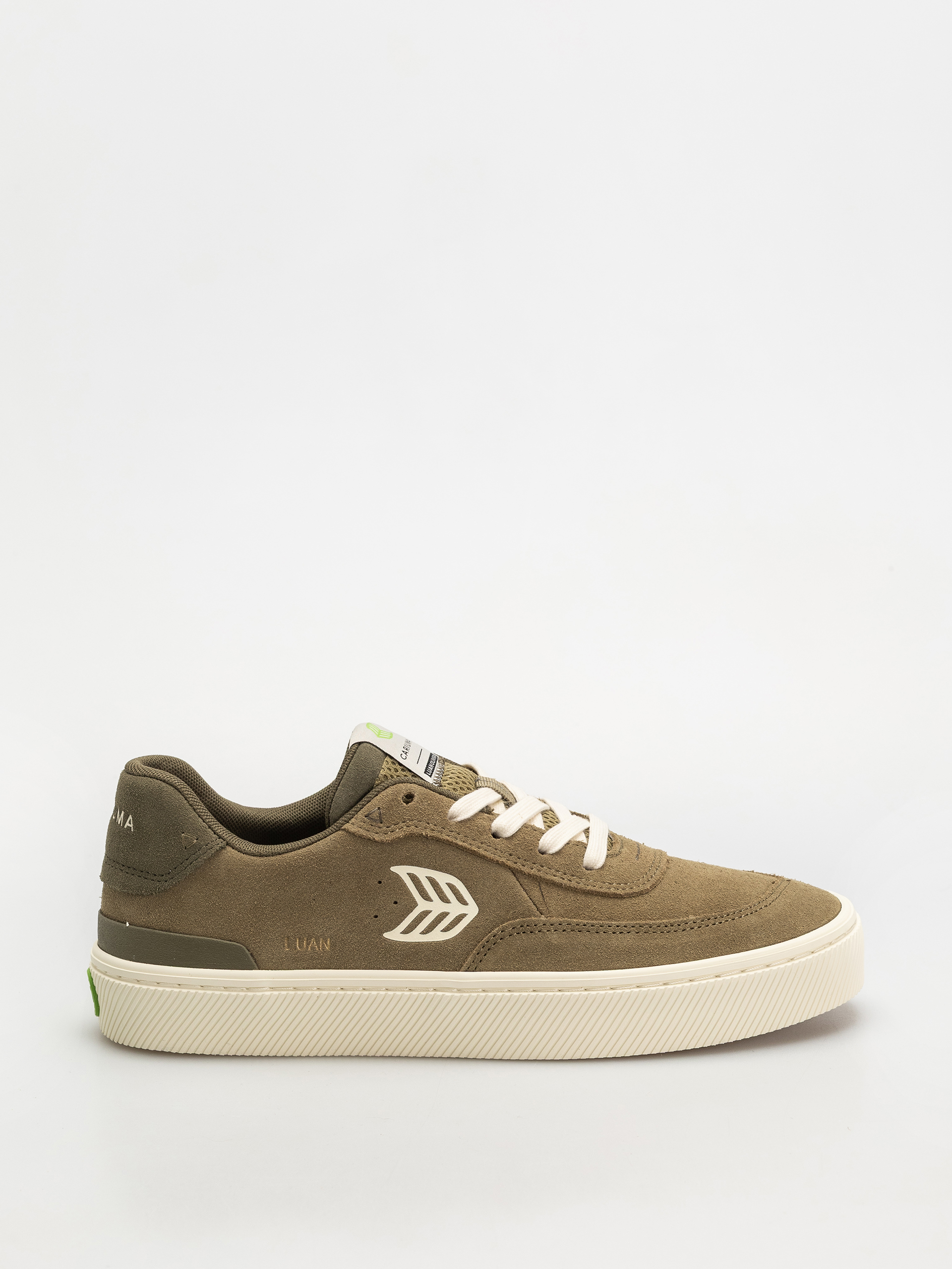 Boty Cariuma Luan Pro (olive green suede ivory logo burnt olive)