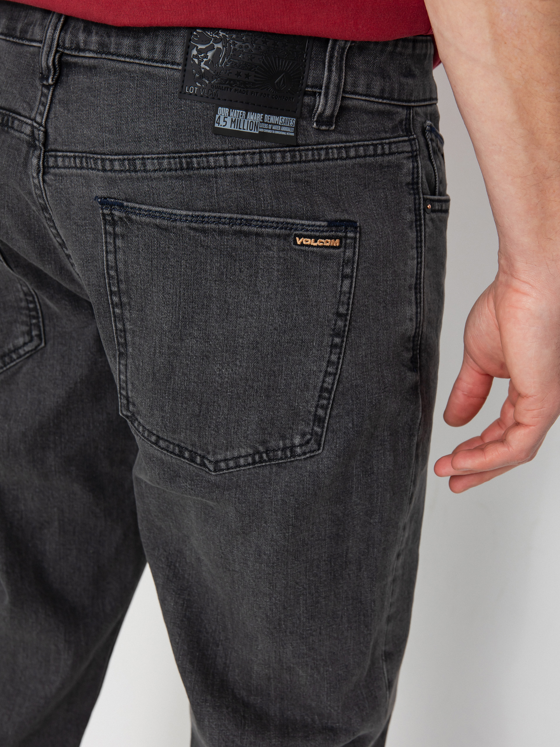 Kalhoty Volcom Kinkade (neutral grey)