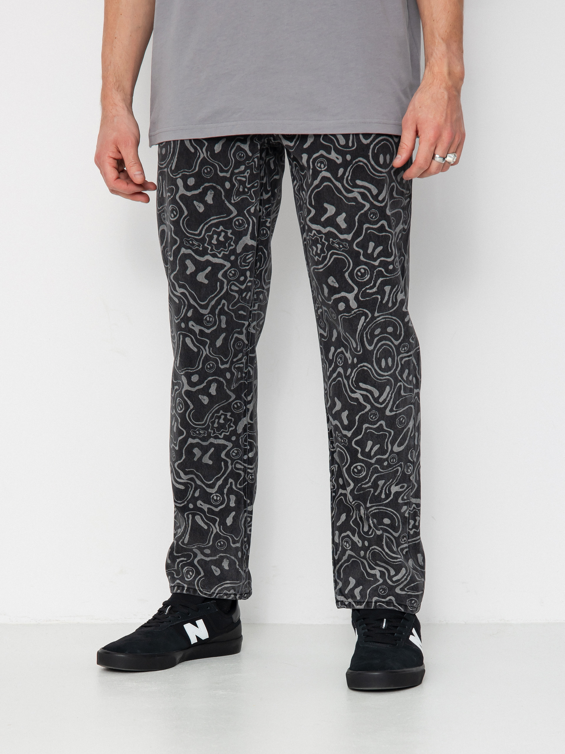 Kalhoty Volcom Fa F Rygalski (black print)