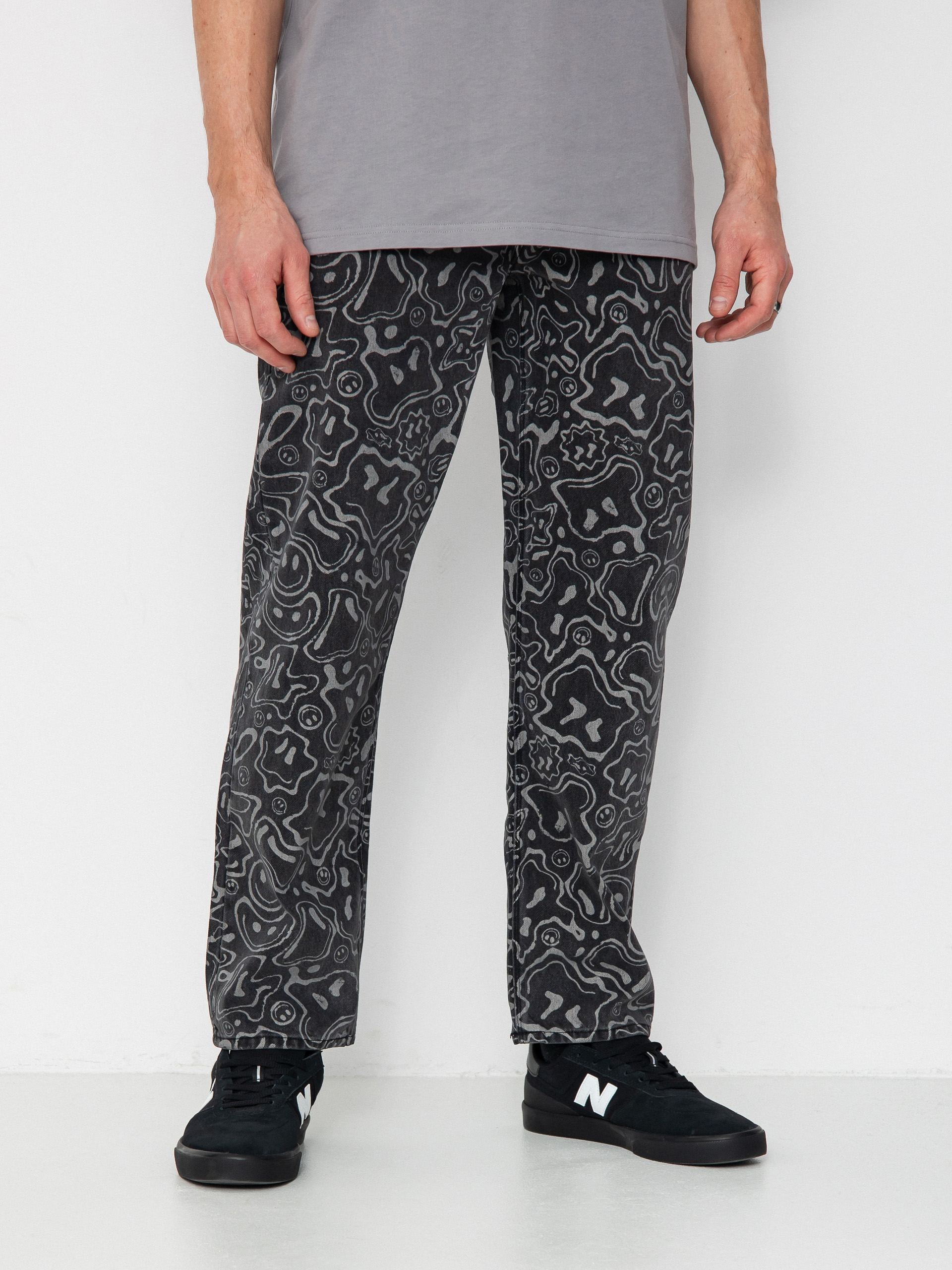 Kalhoty Volcom Fa F Rygalski (black print)