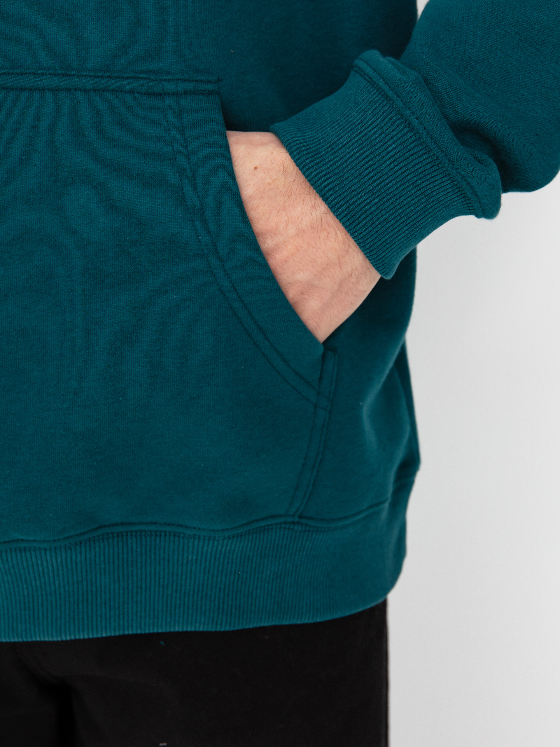 Mikina s kapucí DC Star HD (deep teal)