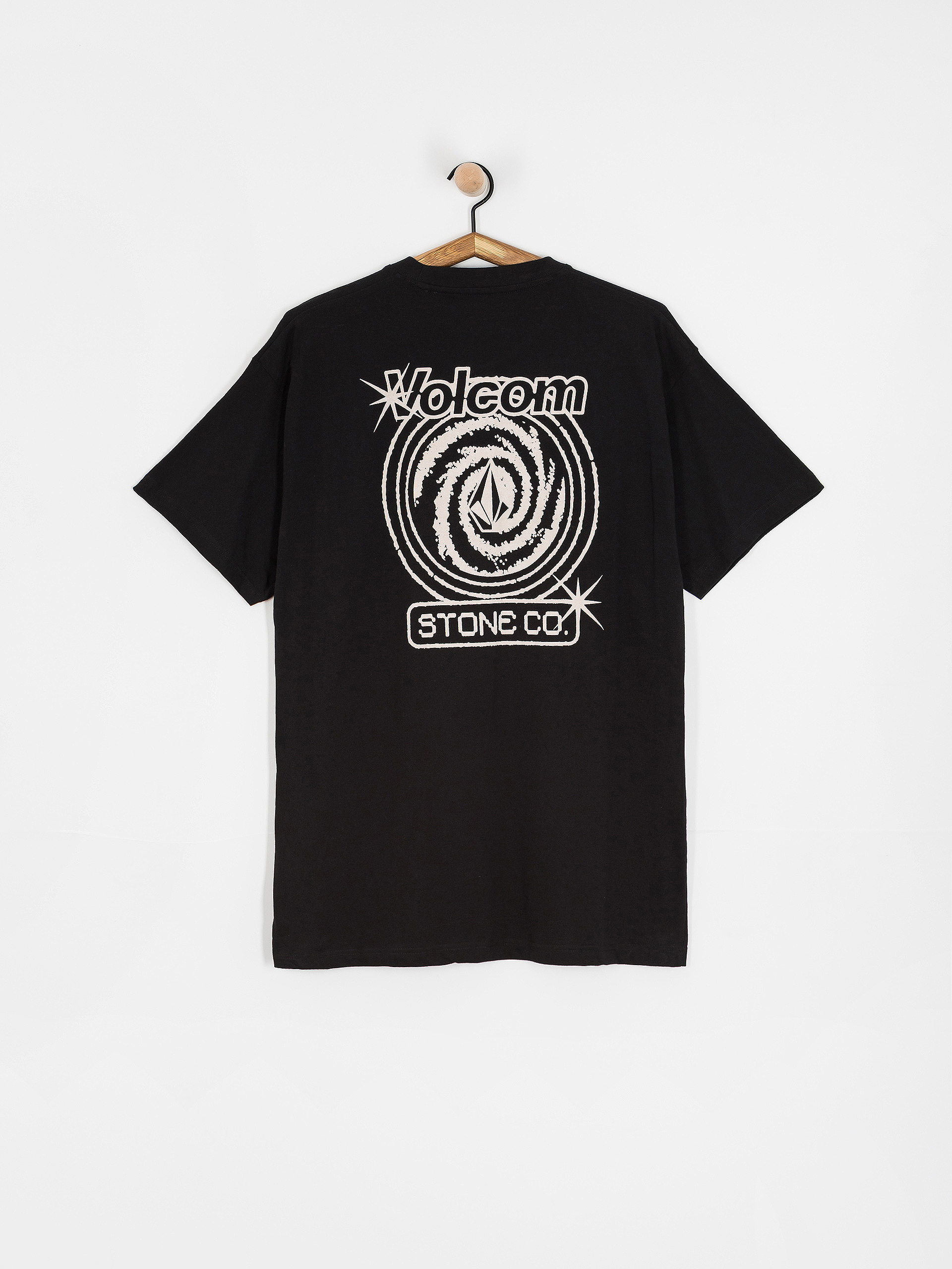 Tričko Volcom Deep Trance Lse (black)