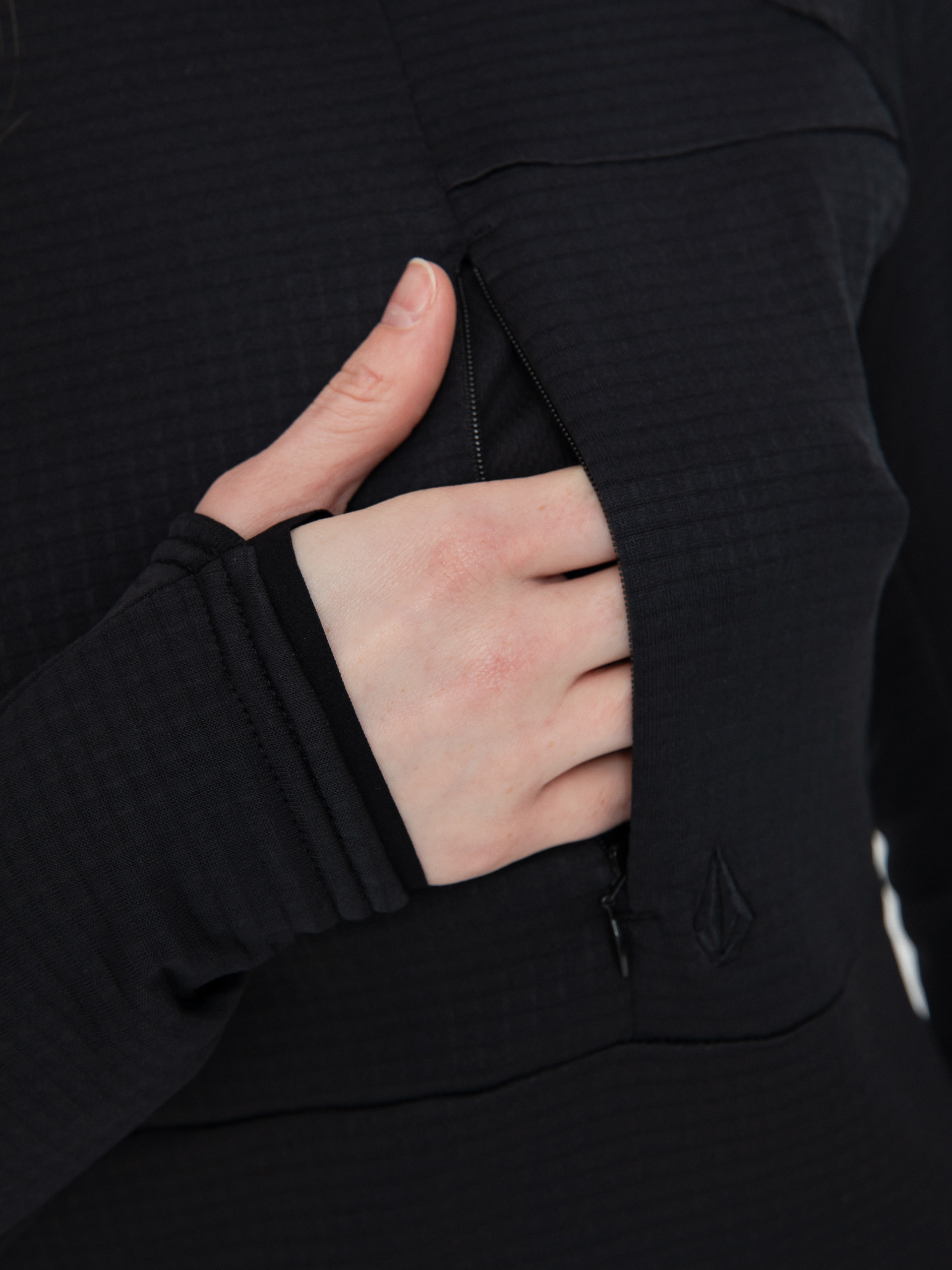 Dámská Termomikina  Volcom Gridlock Balaclava (black)