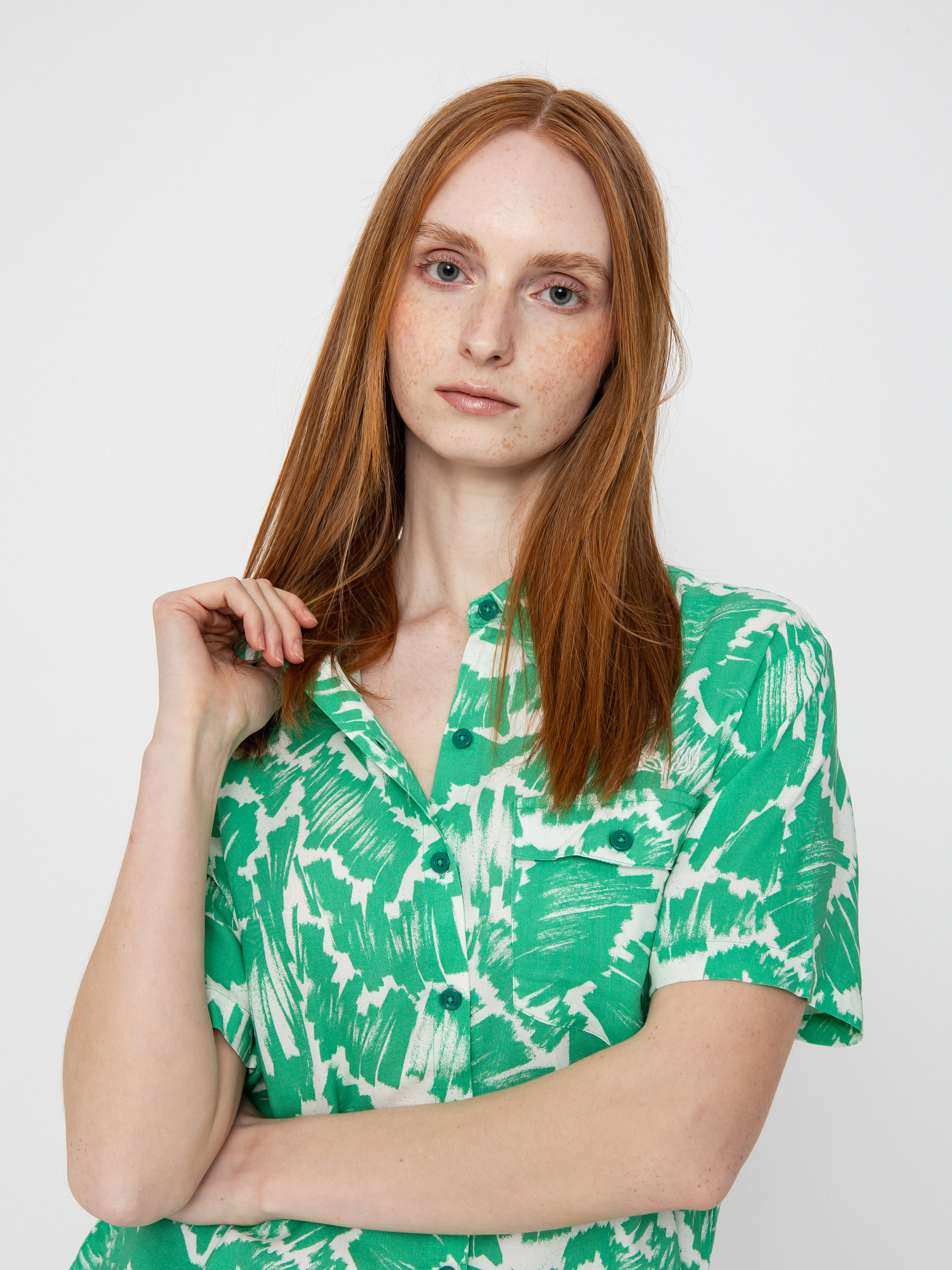 Košile Volcom Fa Alix 2 Wmn (jade)