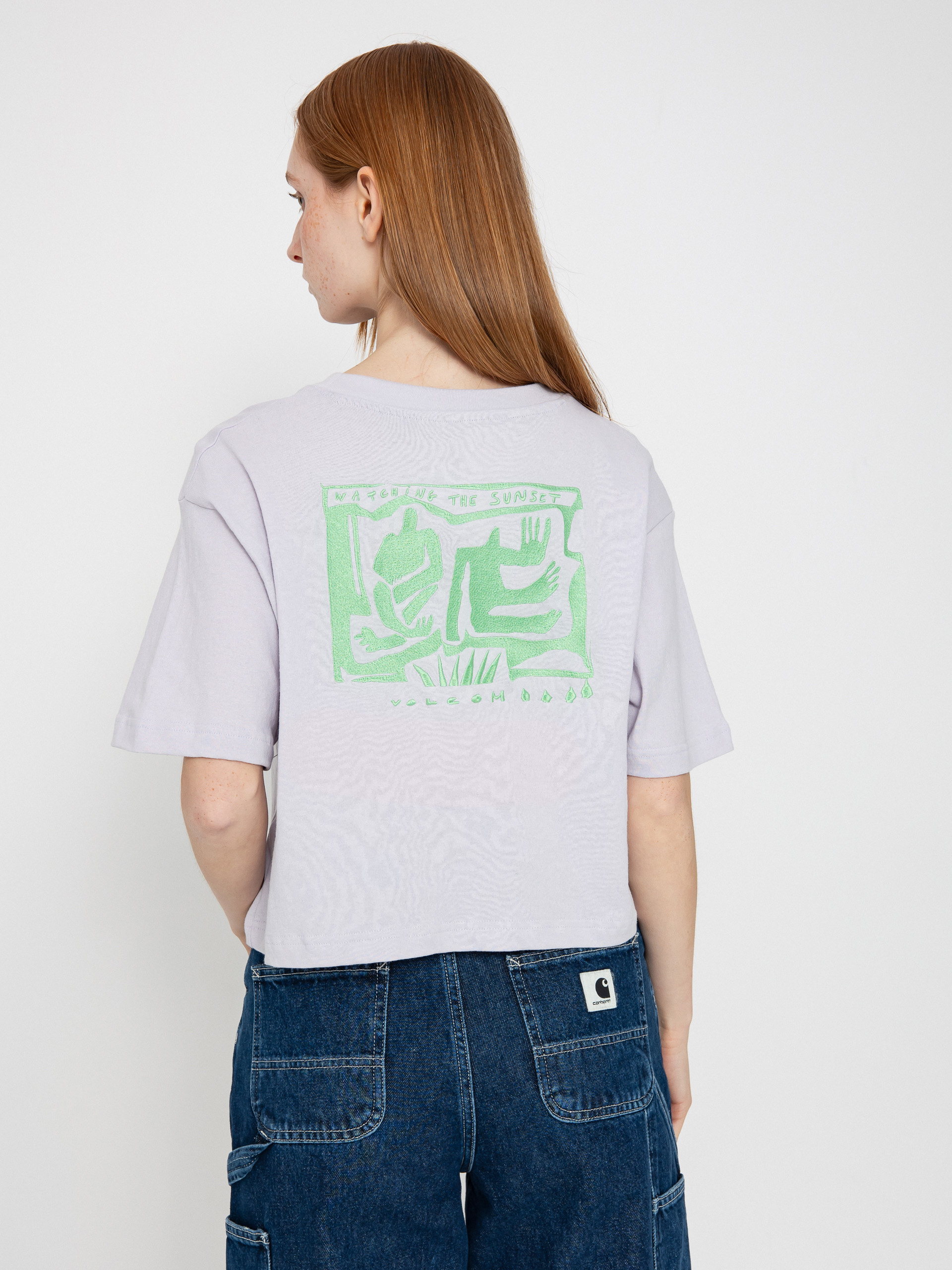 Tričko Volcom Drumstone Wmn (dusty lavender)