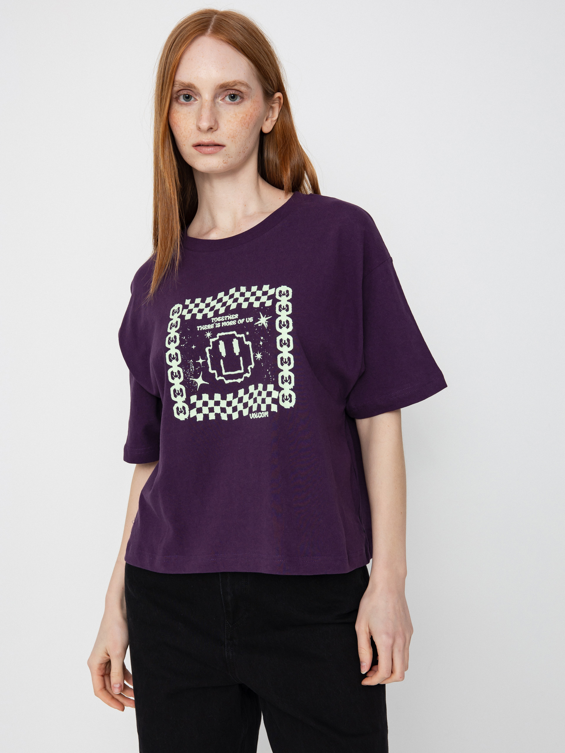 Tričko Volcom Fa Filip Rygalski 1 Wmn (grape royale)