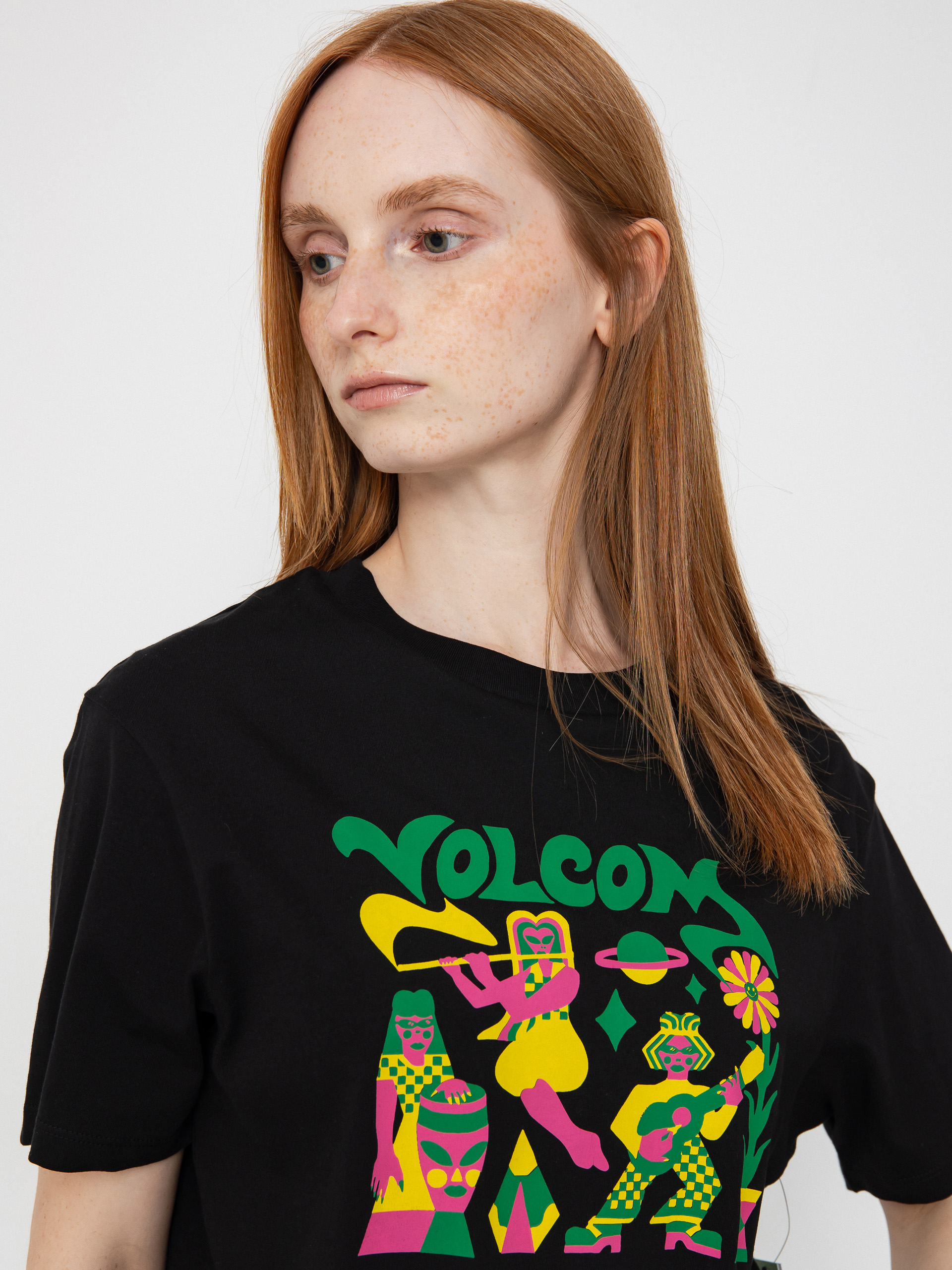 Tričko Volcom Radical Daze Up Wmn (black)