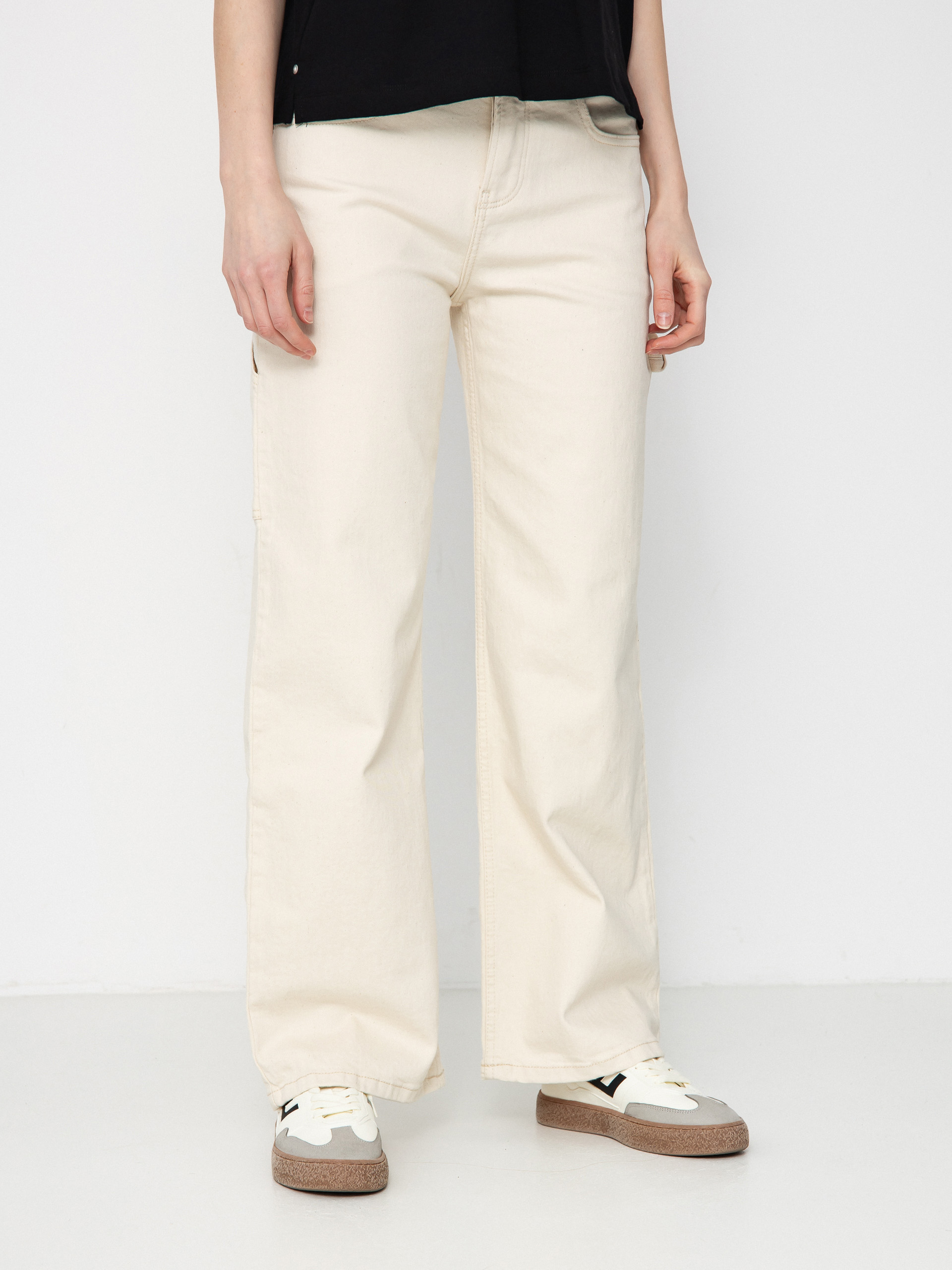 Kalhoty Roxy Finley Worker Regular Wmn (bone)