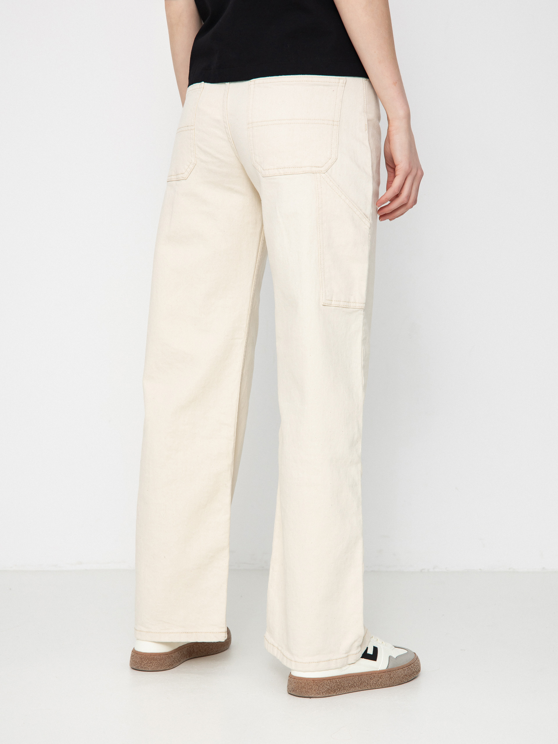 Kalhoty Roxy Finley Worker Regular Wmn (bone)