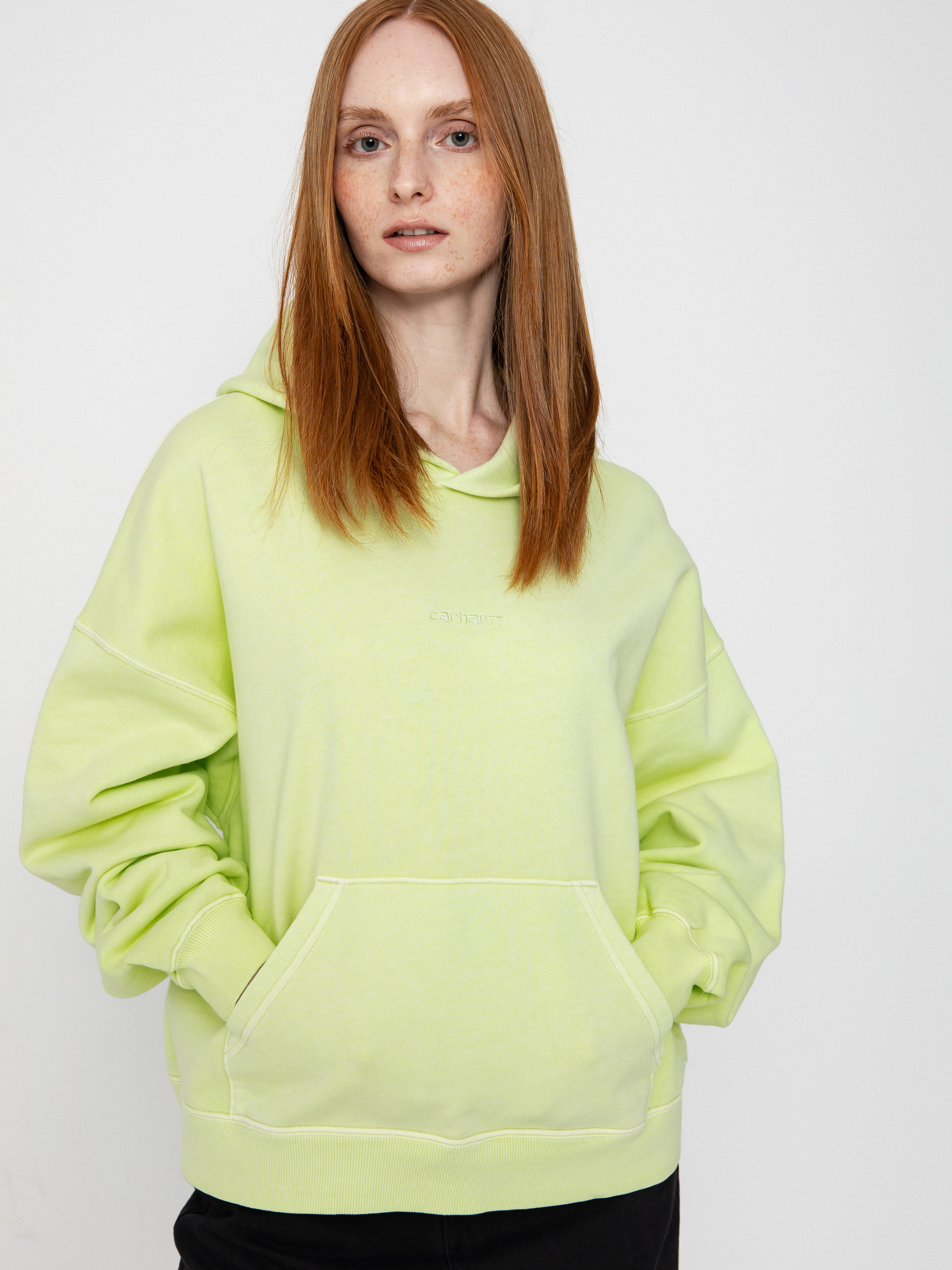 Mikina s kapucí Carhartt WIP Benton HD Wmn