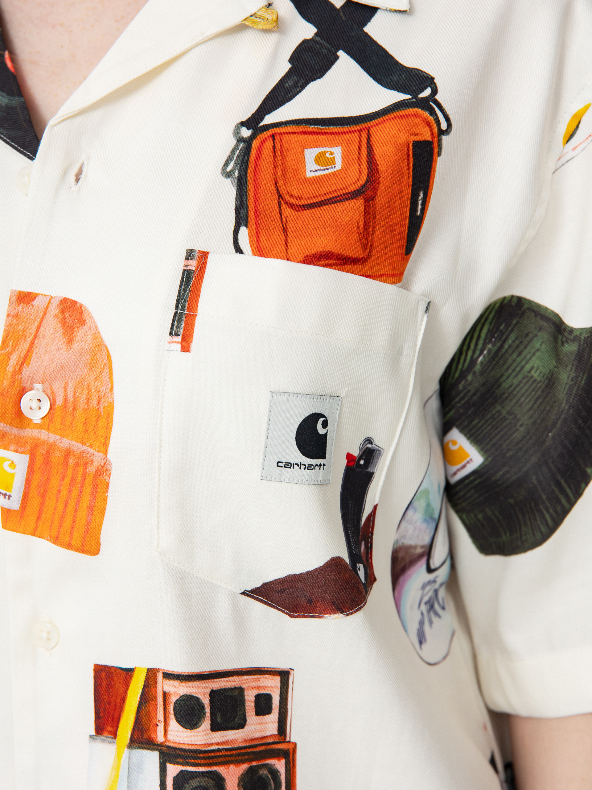 Košile Carhartt WIP Jacob Rochester Wmn (jacob rochester print/wax)