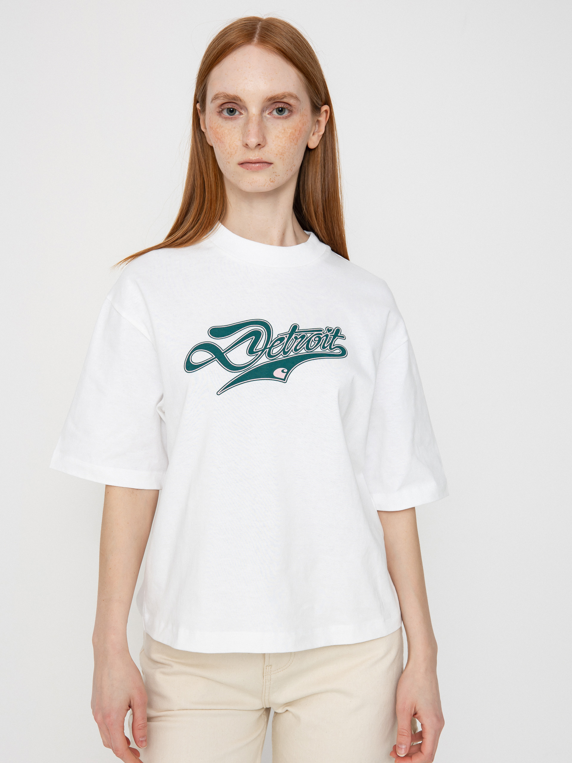 Tričko Carhartt WIP Slap Shot Wmn (white)