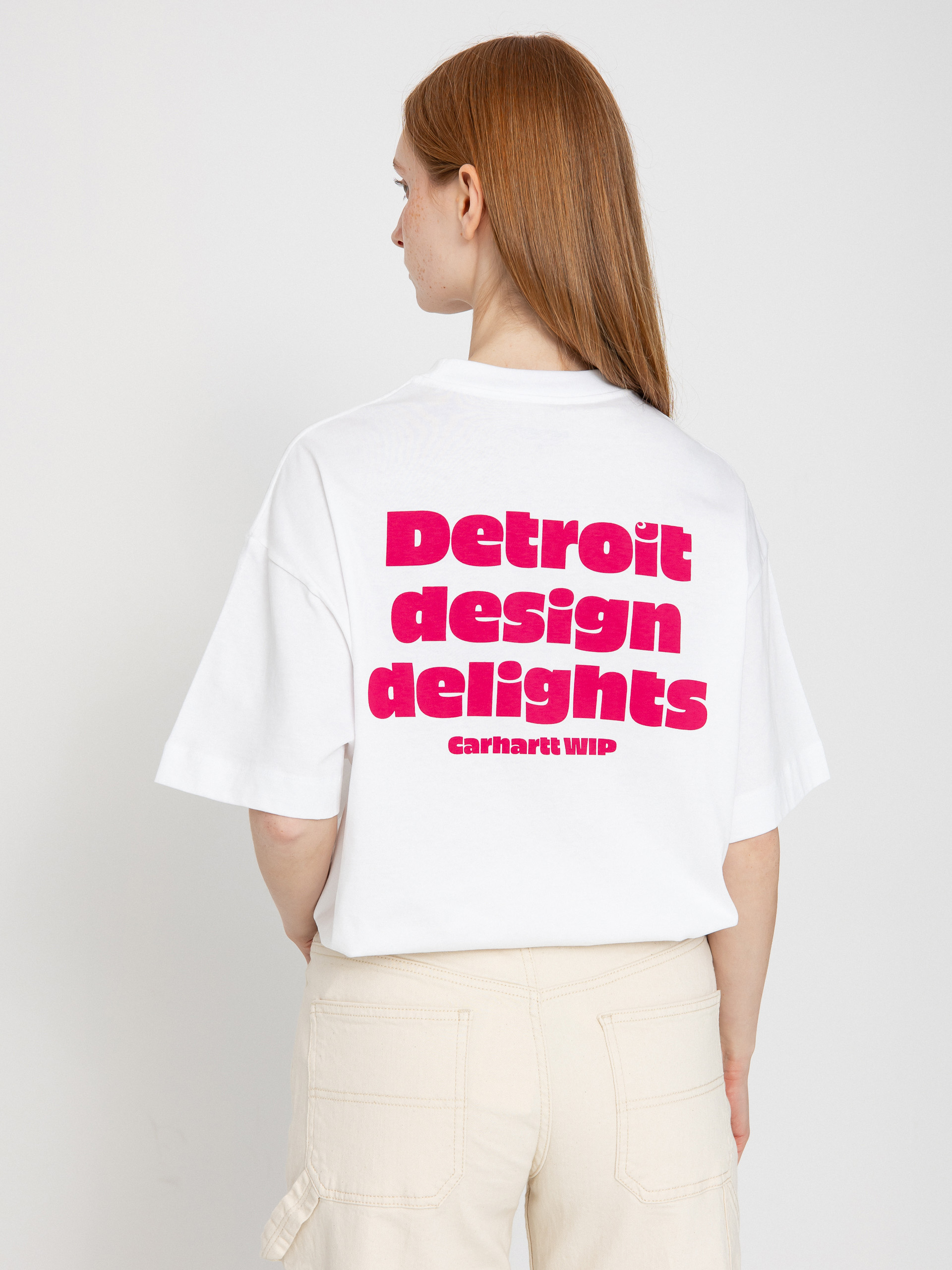 Tričko Carhartt WIP Day Off Wmn (white/disco)