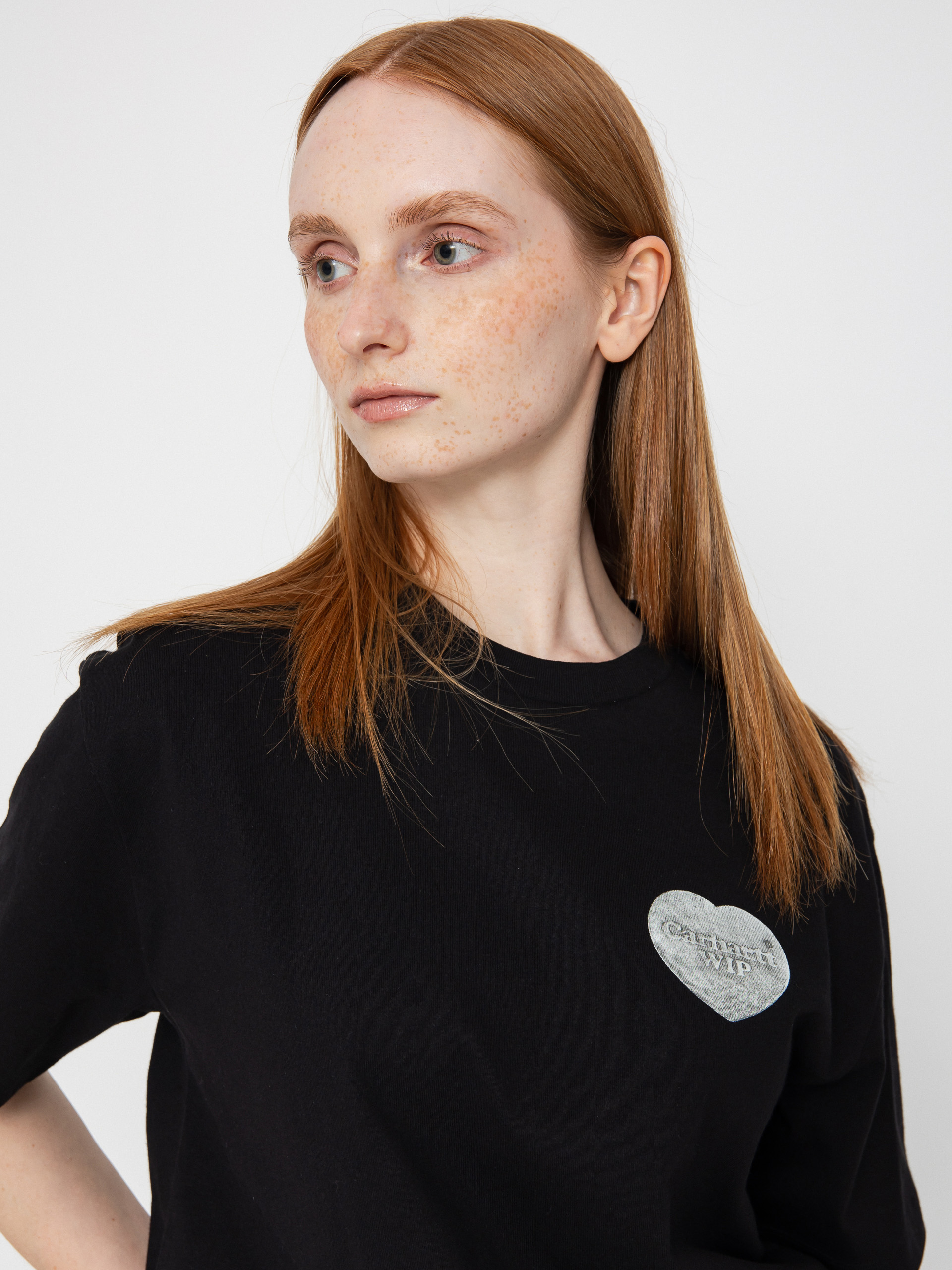 Tričko Carhartt WIP Hartt Chain Wmn (black)