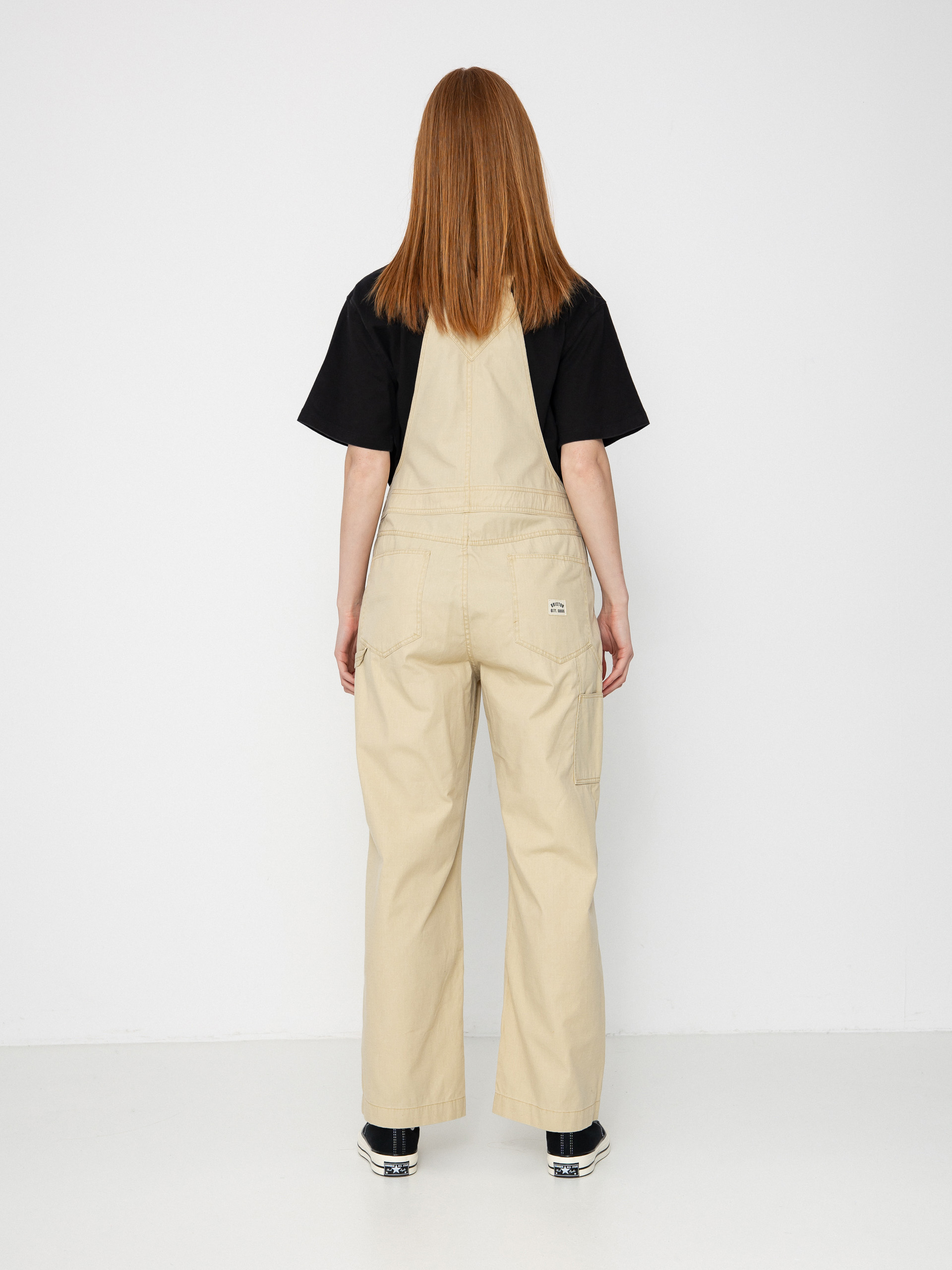 Kalhoty Brixton Utility Overall Wmn (pale khaki)