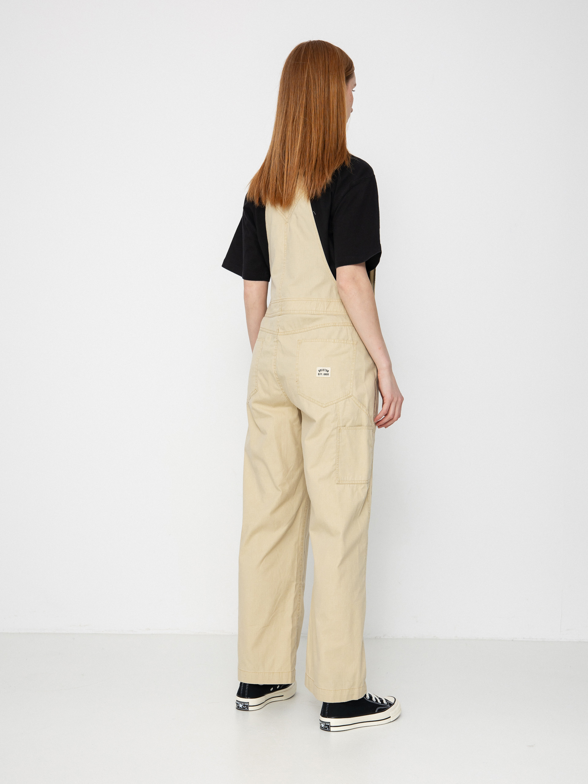 Kalhoty Brixton Utility Overall Wmn (pale khaki)