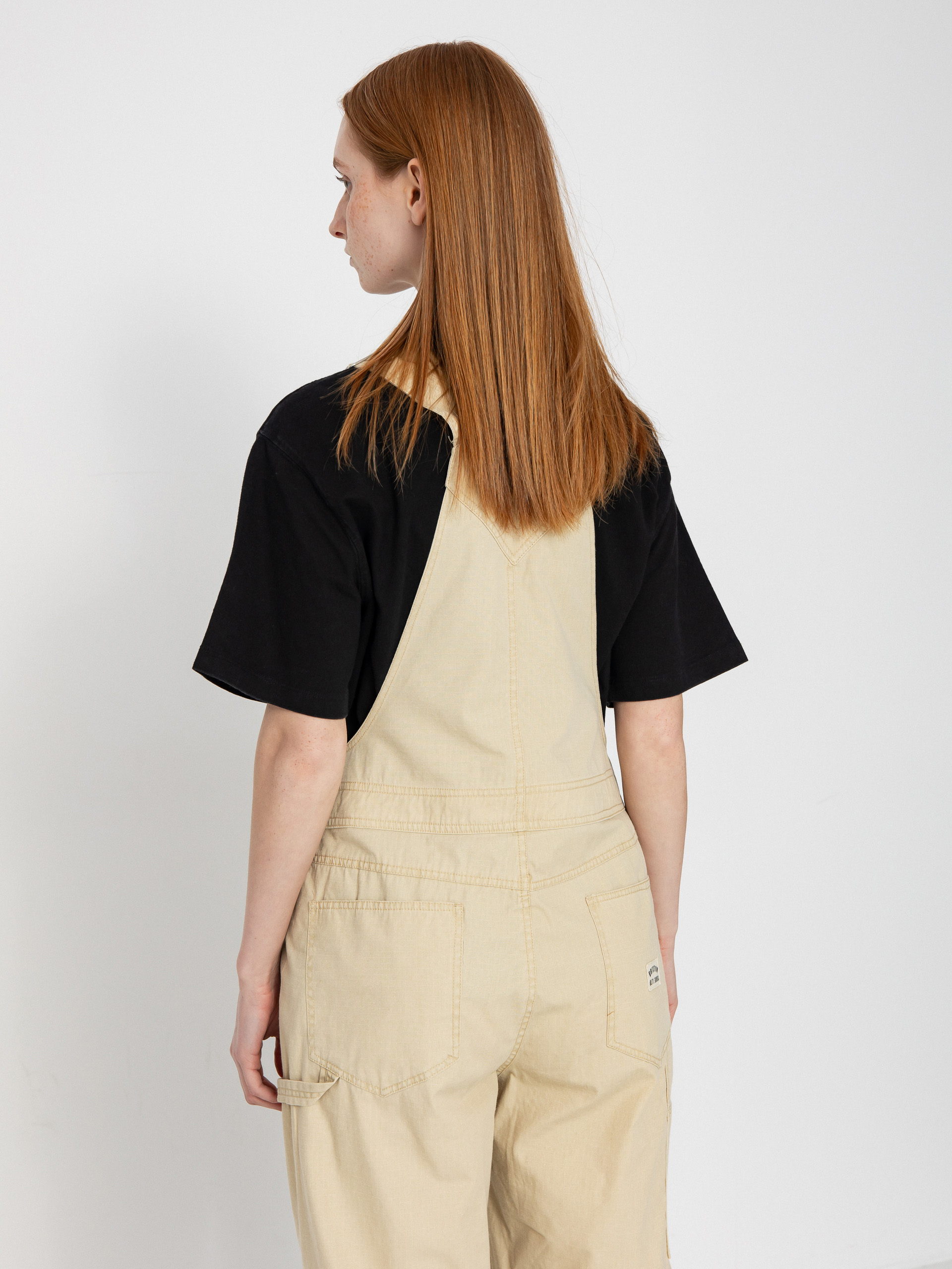 Kalhoty Brixton Utility Overall Wmn (pale khaki)