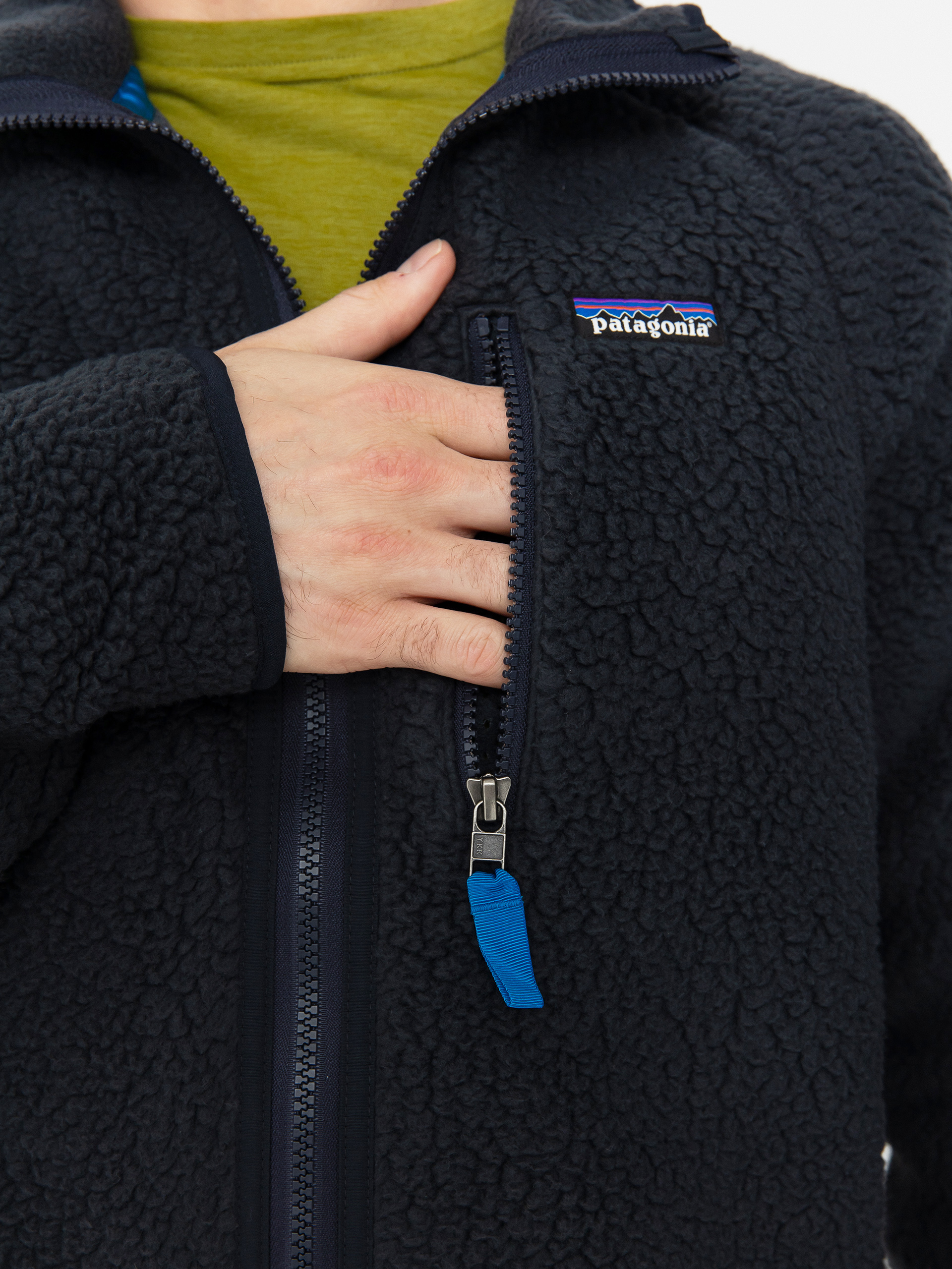 Bunda Patagonia Retro Pile (pitch blue w/endless blue)