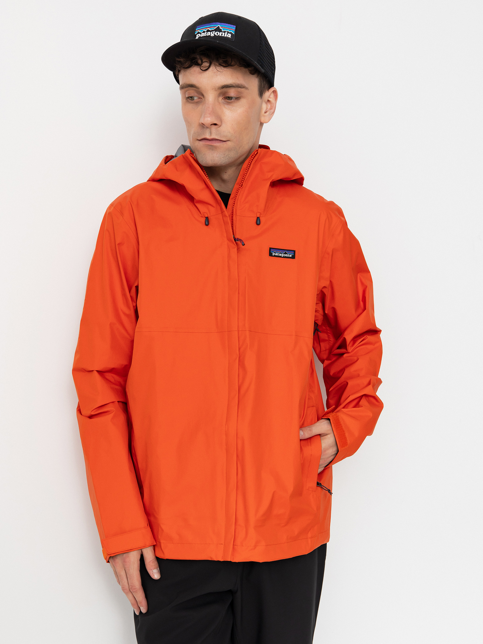 Bunda Patagonia Torrentshell 3L (pollinator orange)