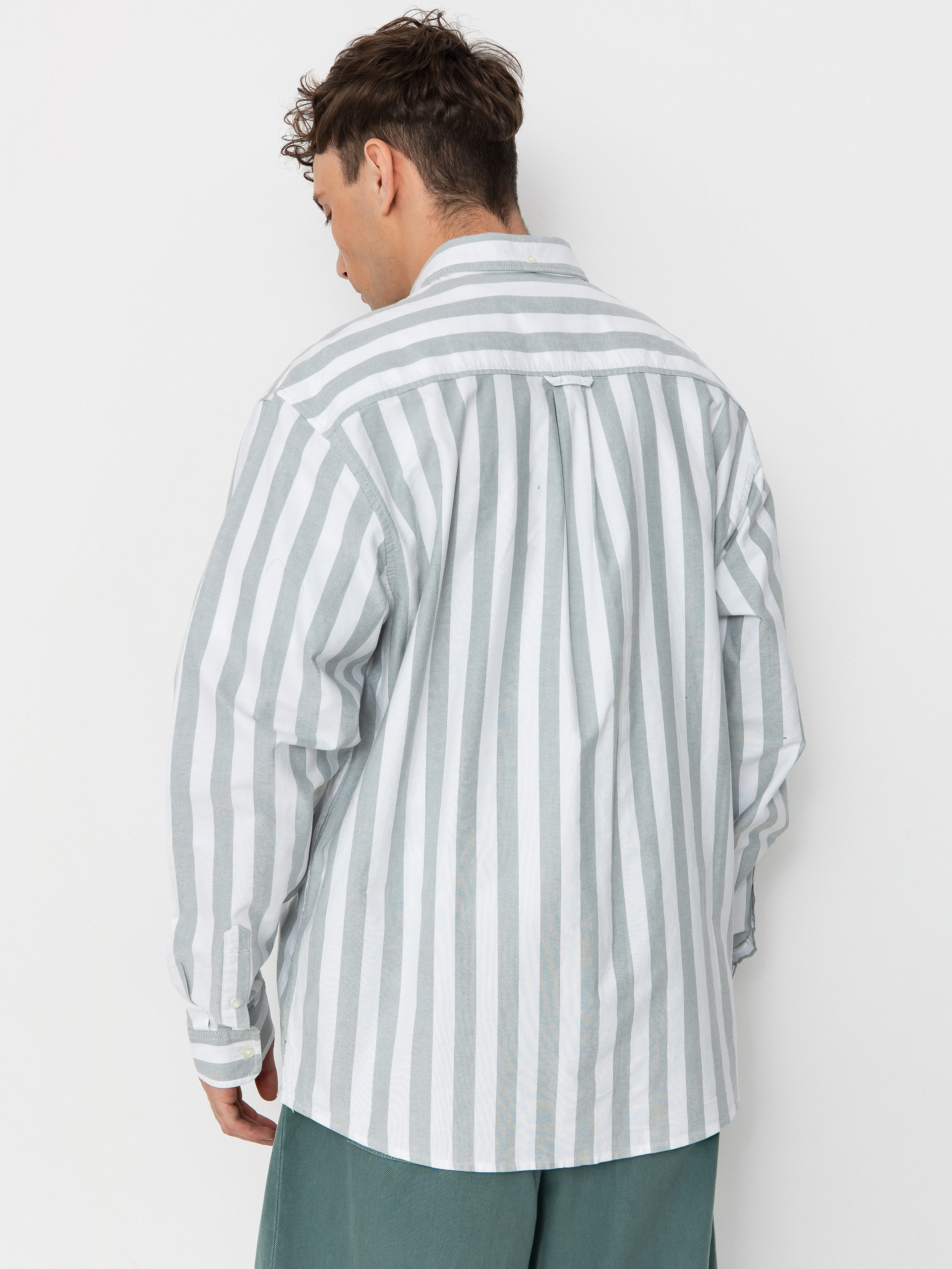 Košile Carhartt WIP Dillion (dillion stripe/park/white)