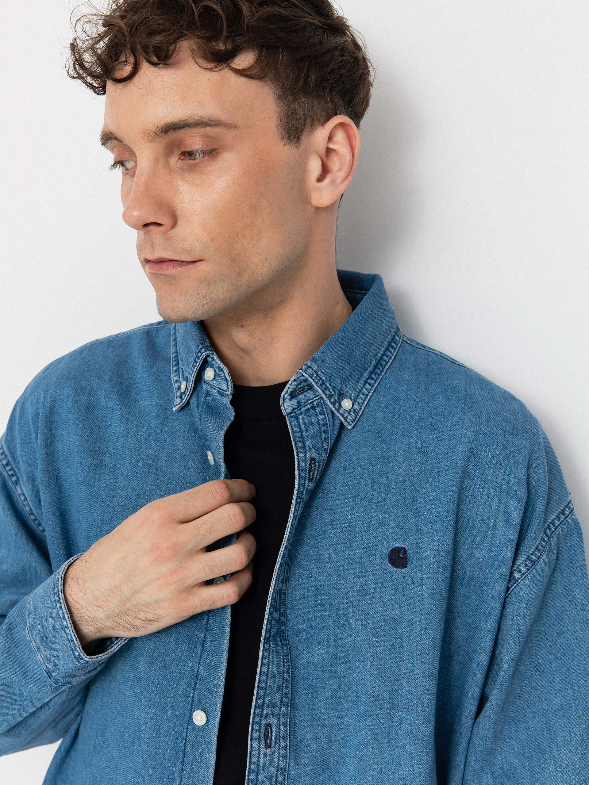 Košile Carhartt WIP Lucas (blue)