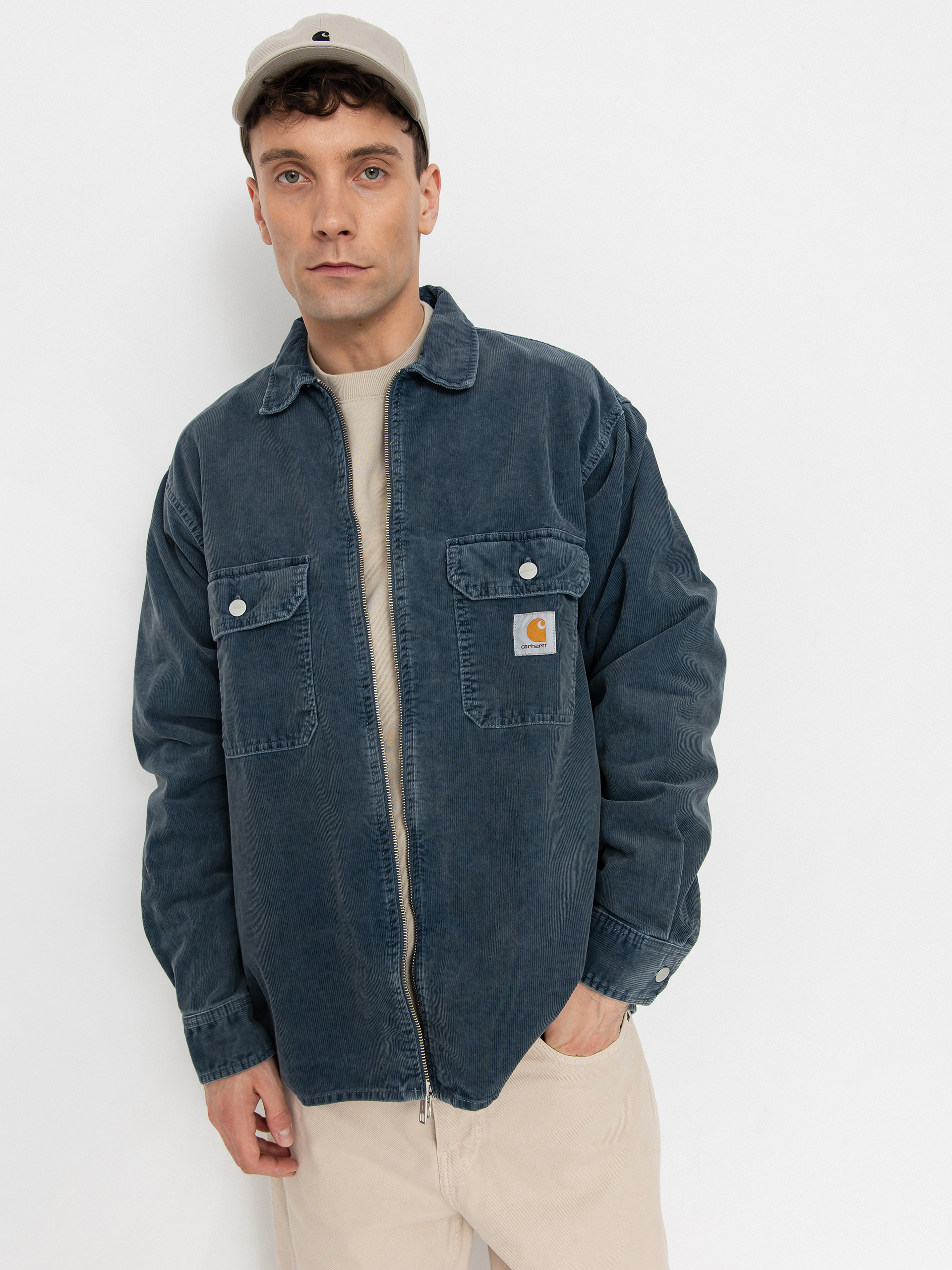 Bunda Carhartt WIP Reynold (dusky blue)