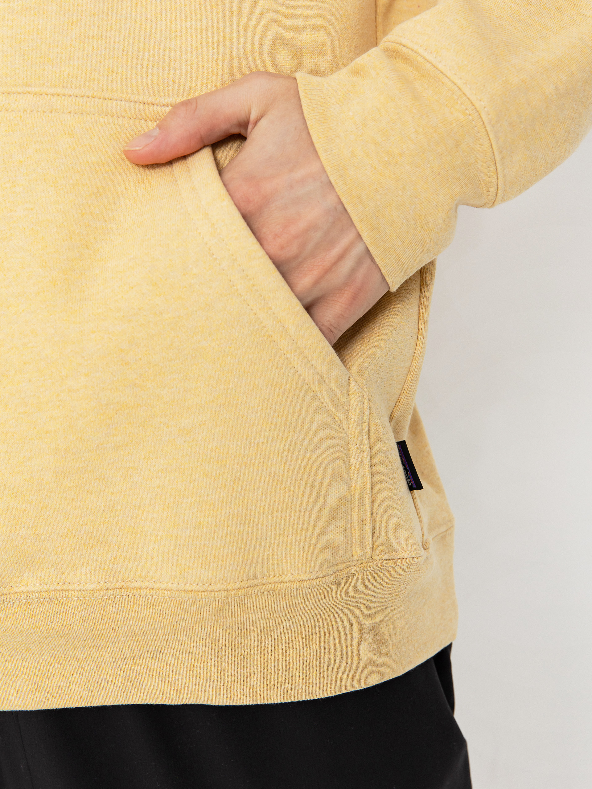 Mikina s kapucí Patagonia Boardshort Logo Uprisal HD (beeswax tan)