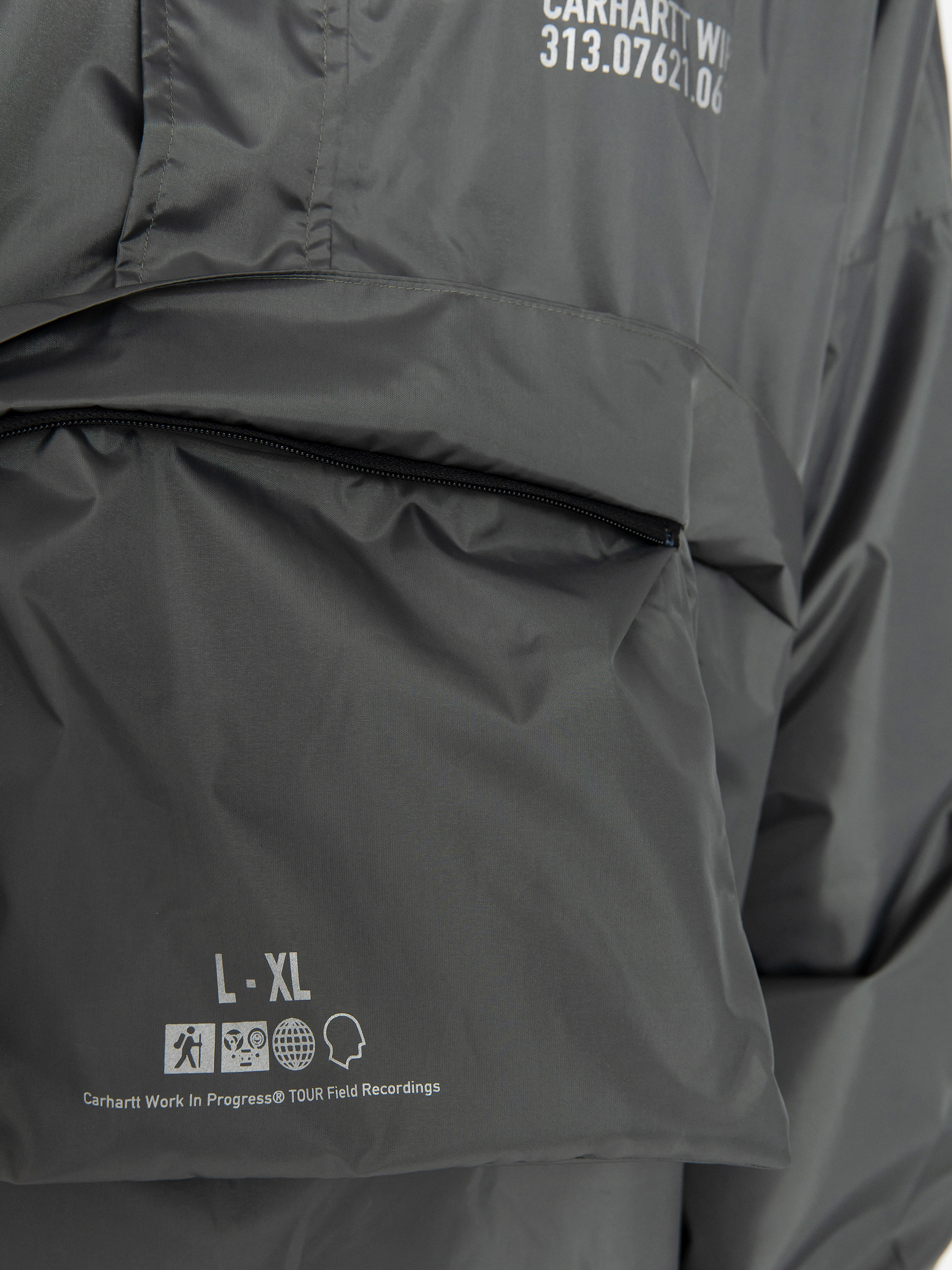 Akcesoria Carhartt WIP Tour Packable Rain Poncho (smoke green/reflective)