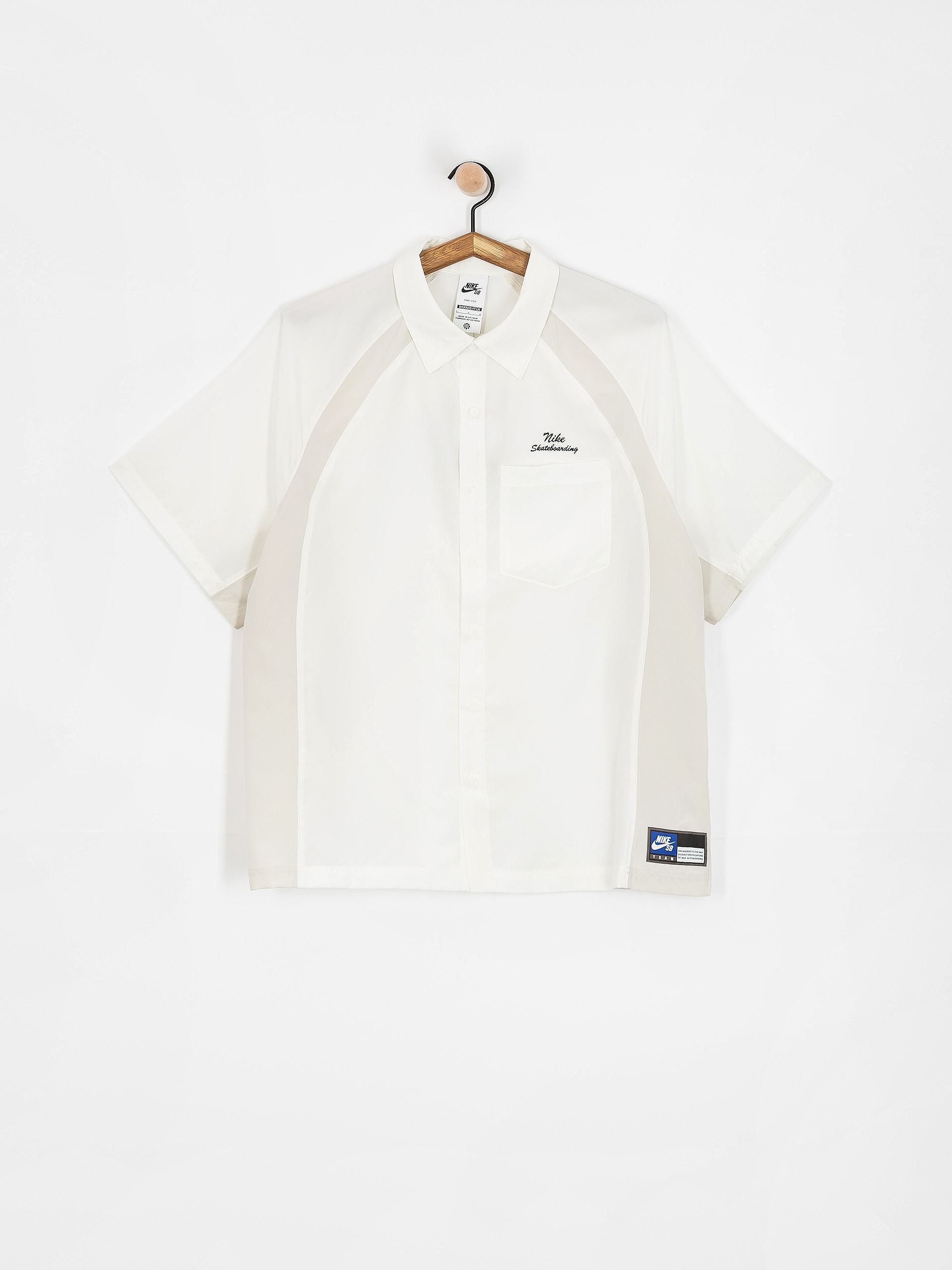 Košile Nike SB Dri Fit Bowler2 Woven (sail/light bone/black)