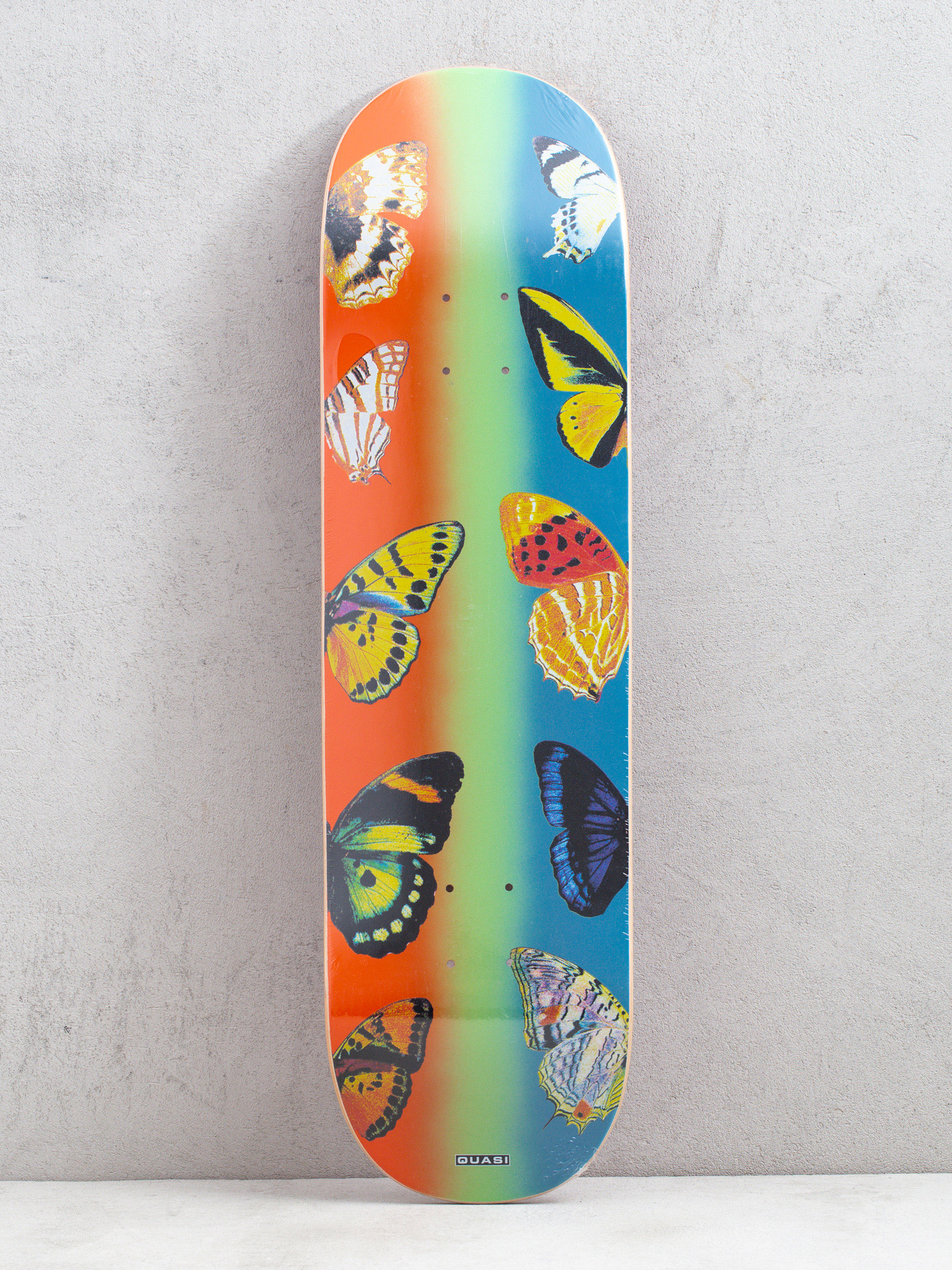 Deska Quasi Skateboards Butterfly 2 (orange/green/blue)