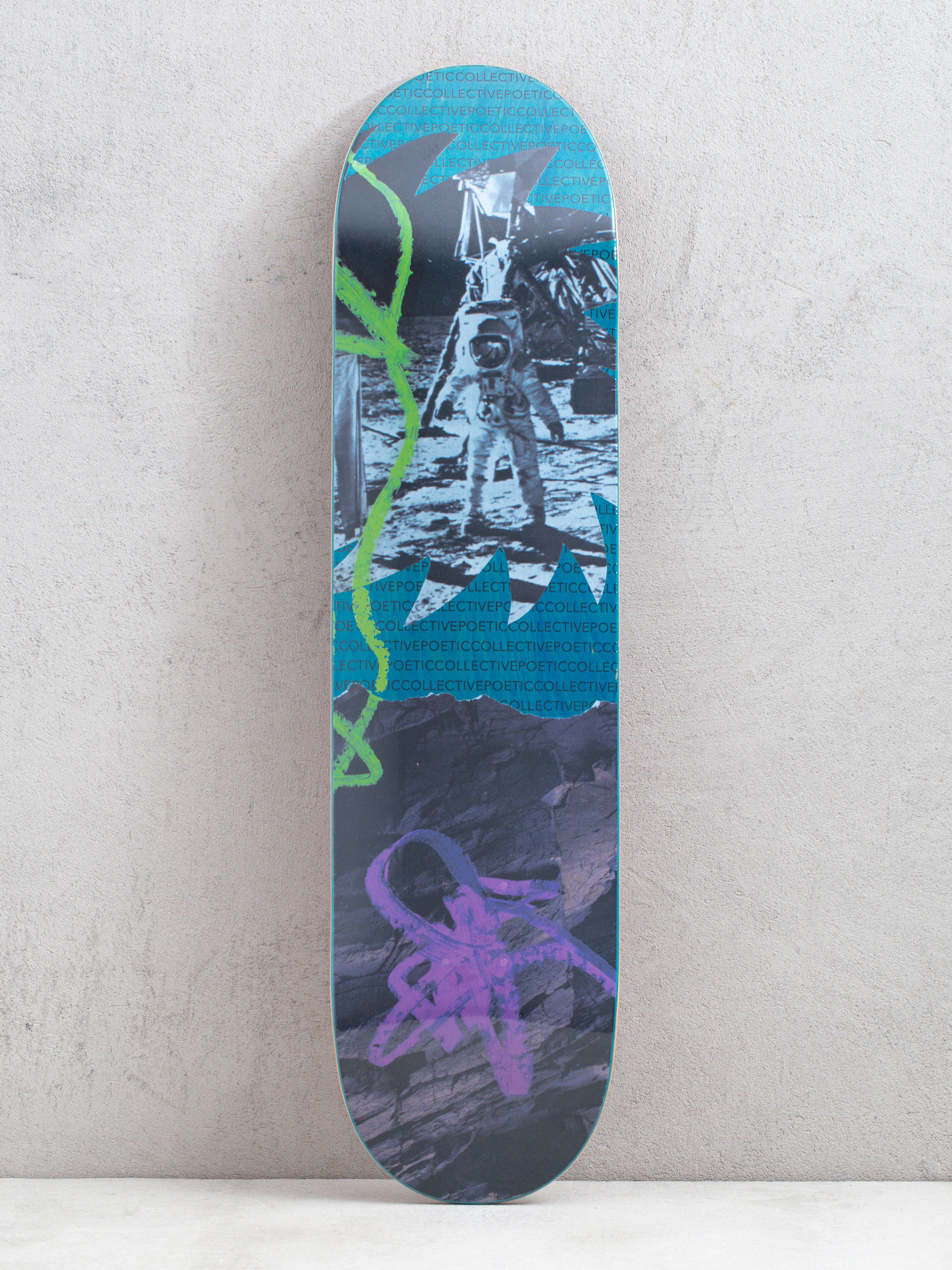 Deska Poetic Collective Space MC (teal)