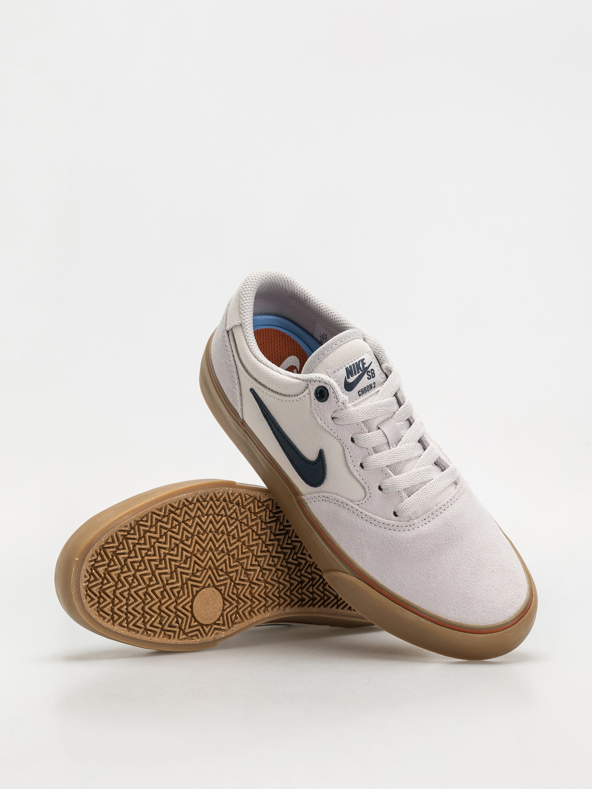 Boty Nike SB Chron 2 (vast grey/armory navy dark russet)