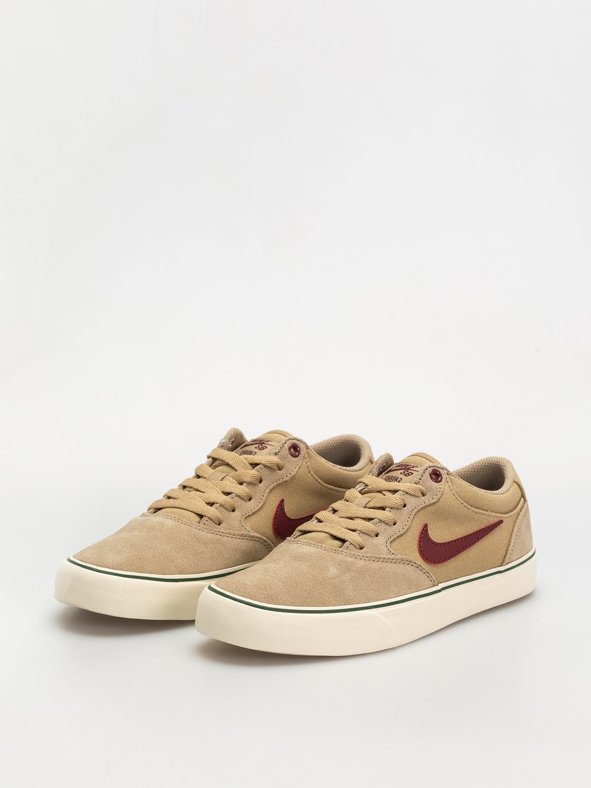 Boty Nike SB Chron 2 (parachute beige/dark team red)