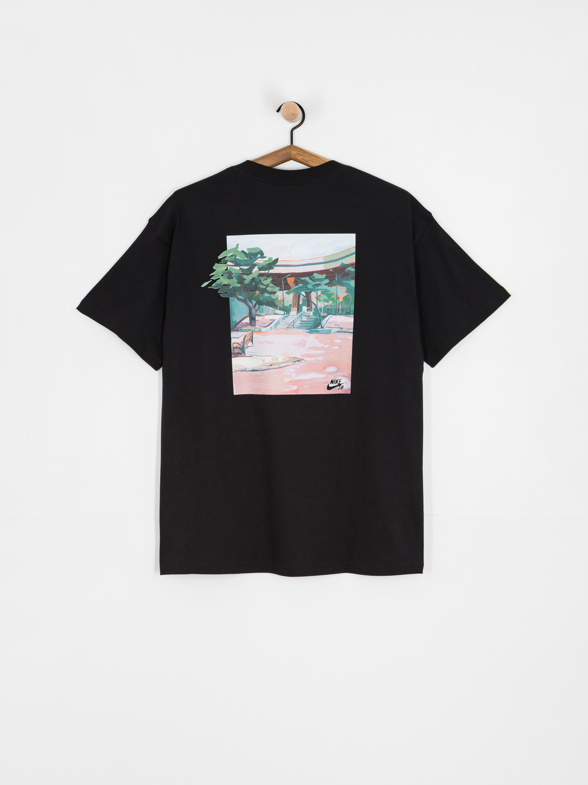 Tričko Nike SB Ooklyn Banks (black)