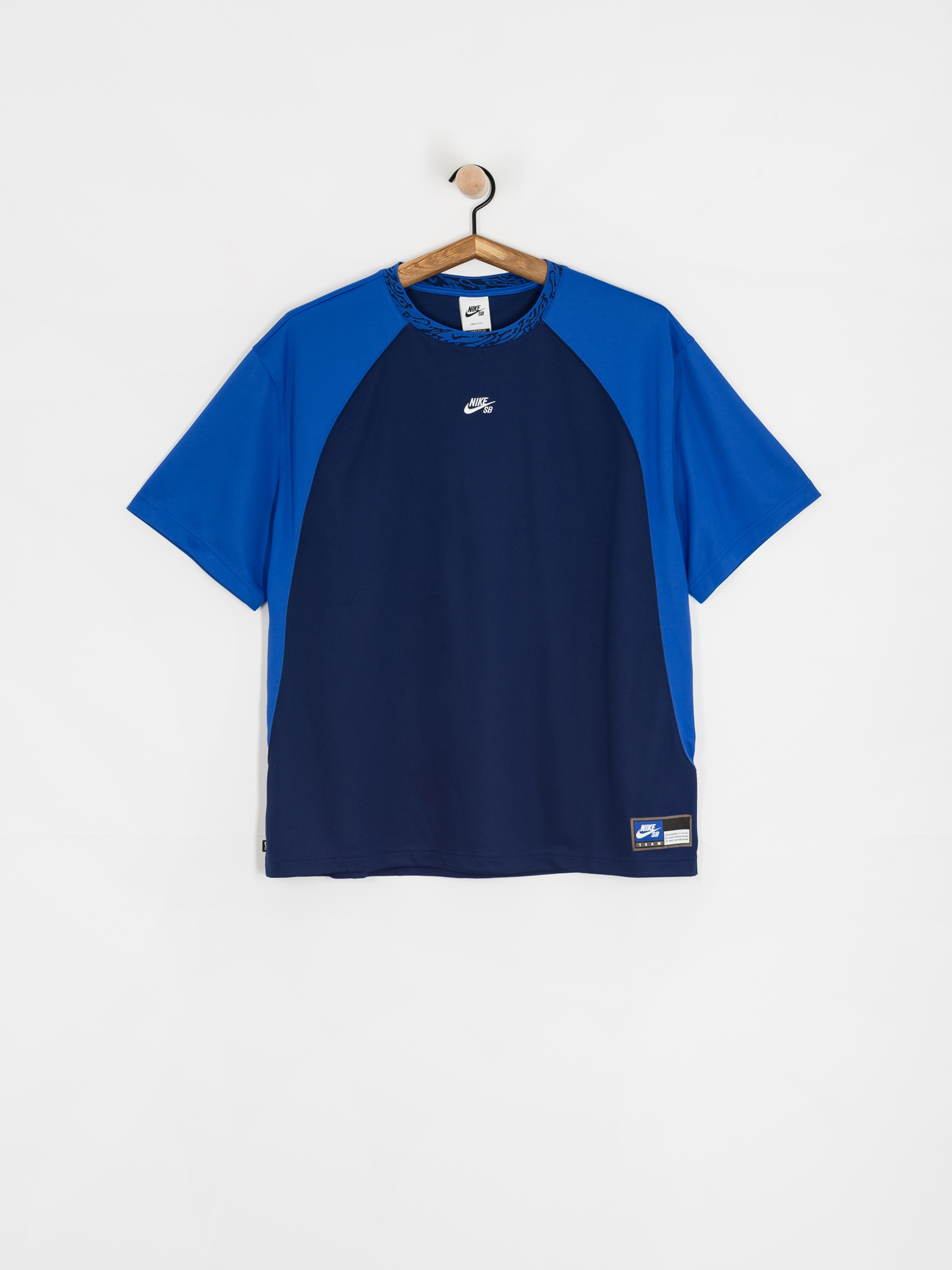 Tričko Nike SB Dri Fit Knit (blue void/game royal/white)